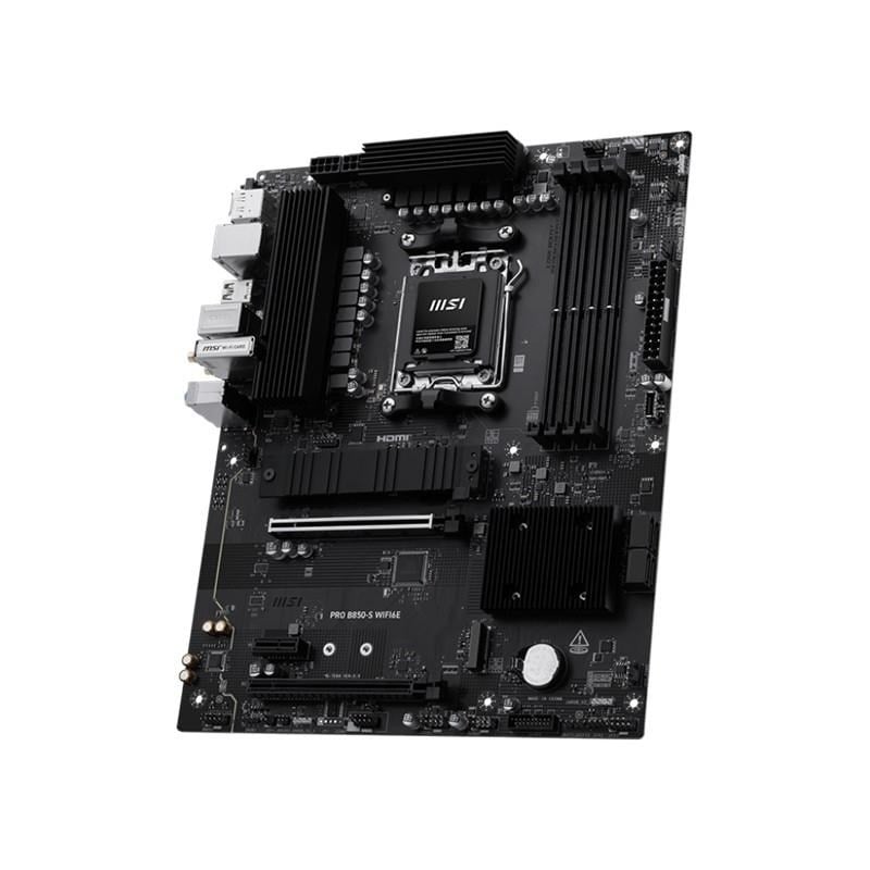 MSI PRO B850-S WIFI6E DDR5 8200MT/S 1XHDMI 1XDP 2XM.2 AM5 ATX (AMD AM5 9000/8000/7000 SERİLERİ İLE UYUMLU)