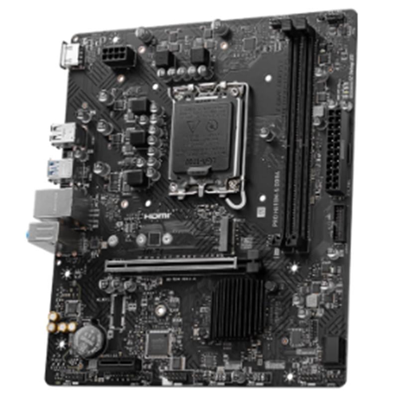 MSI PRO H610M-S DDR4 3200MHZ 1XHDMI 1XM.2 USB 3.2 MATX 1700P (12. / 13. VE 14. NESİL İŞLEMCİ UYUMLU)