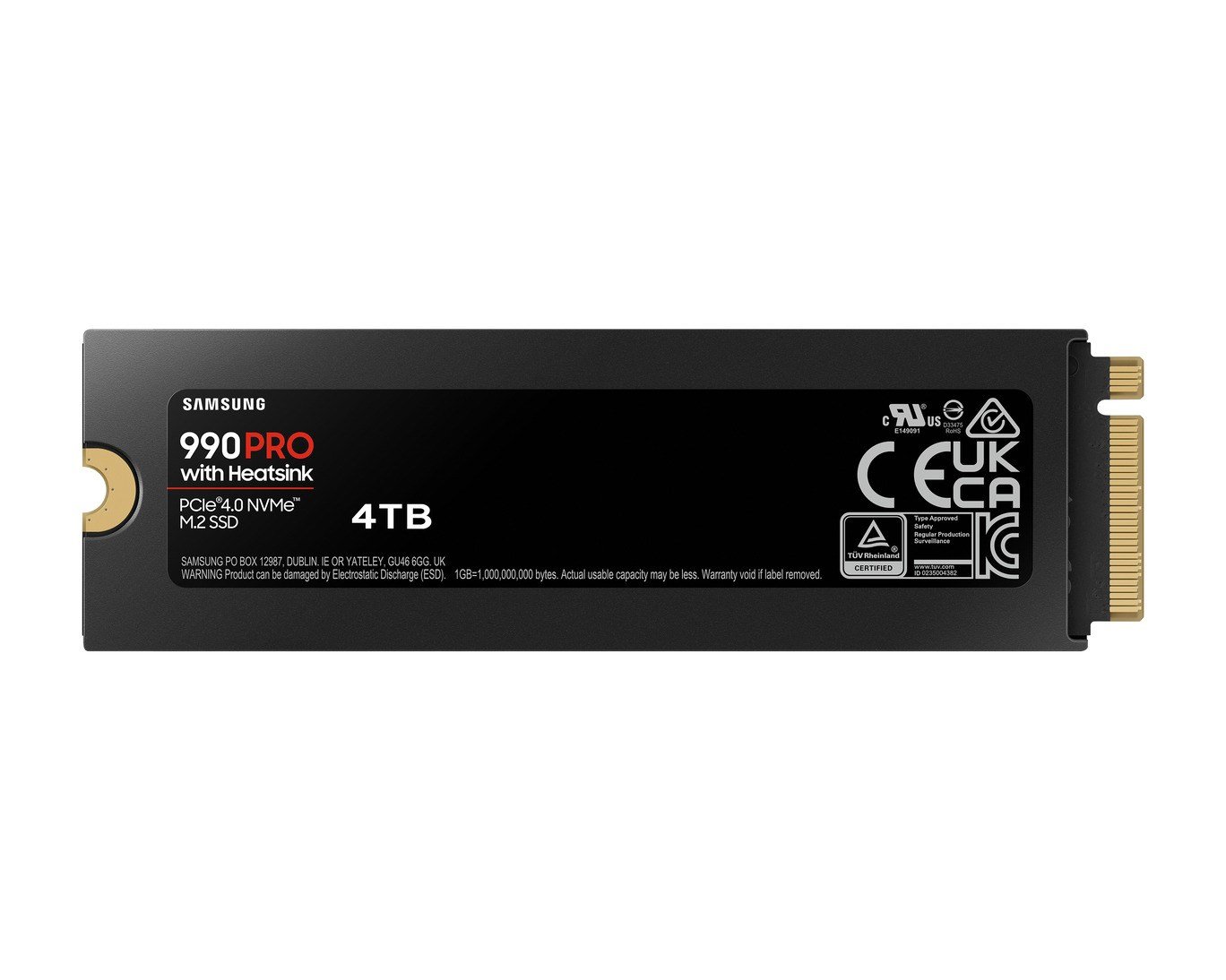 Samsung 990 Pro 4TB NVMe M.2 SSD 7450/6900 MB/s PCIe 4.0 MZ-V9P4T0CW TR Garantili