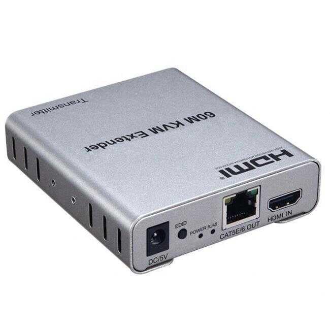 SENSEI 60 METRE 1080P CAT6 KVM EXTENDER (HDMI+USB+IR)