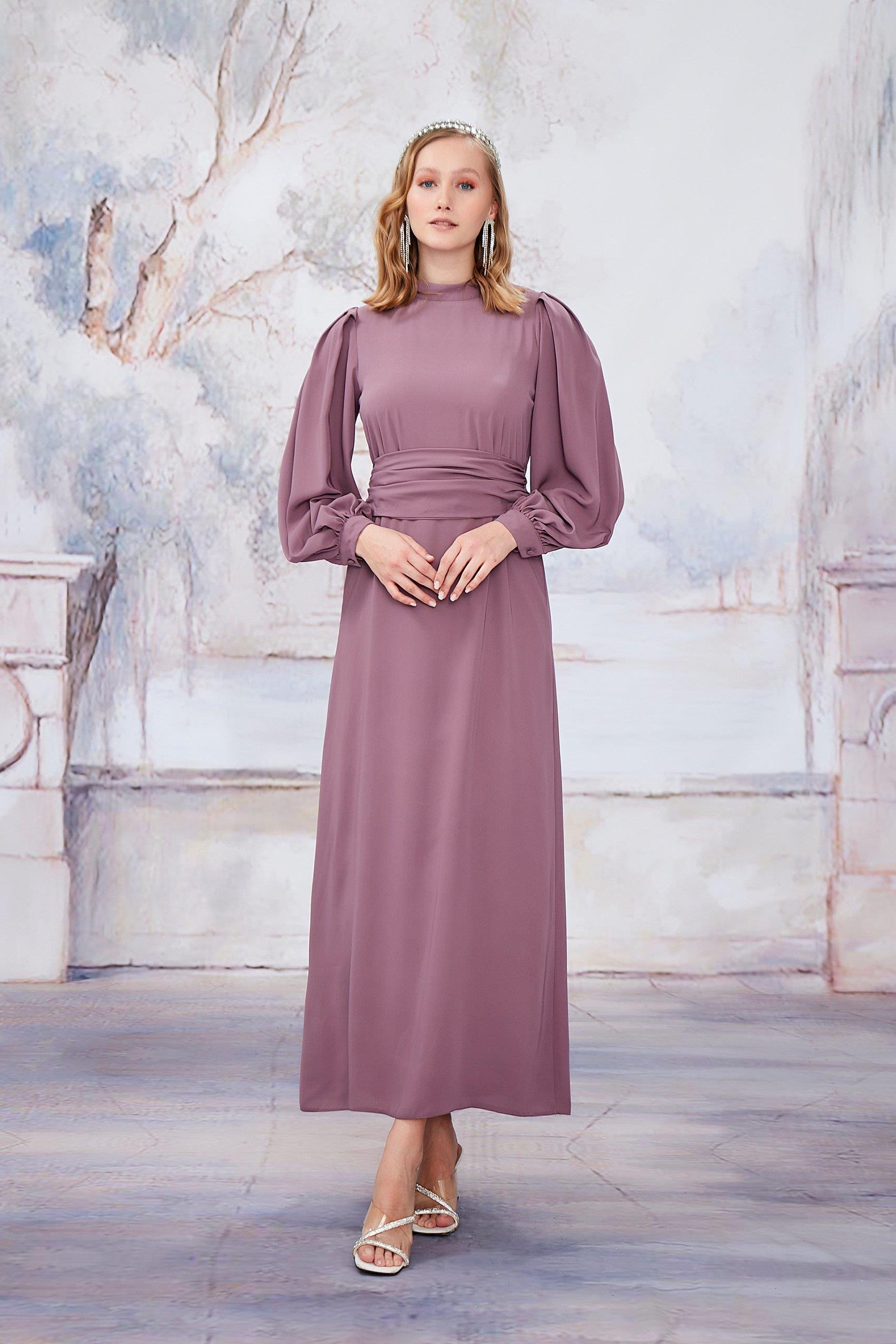 Gül Kurusu Nora Elbise