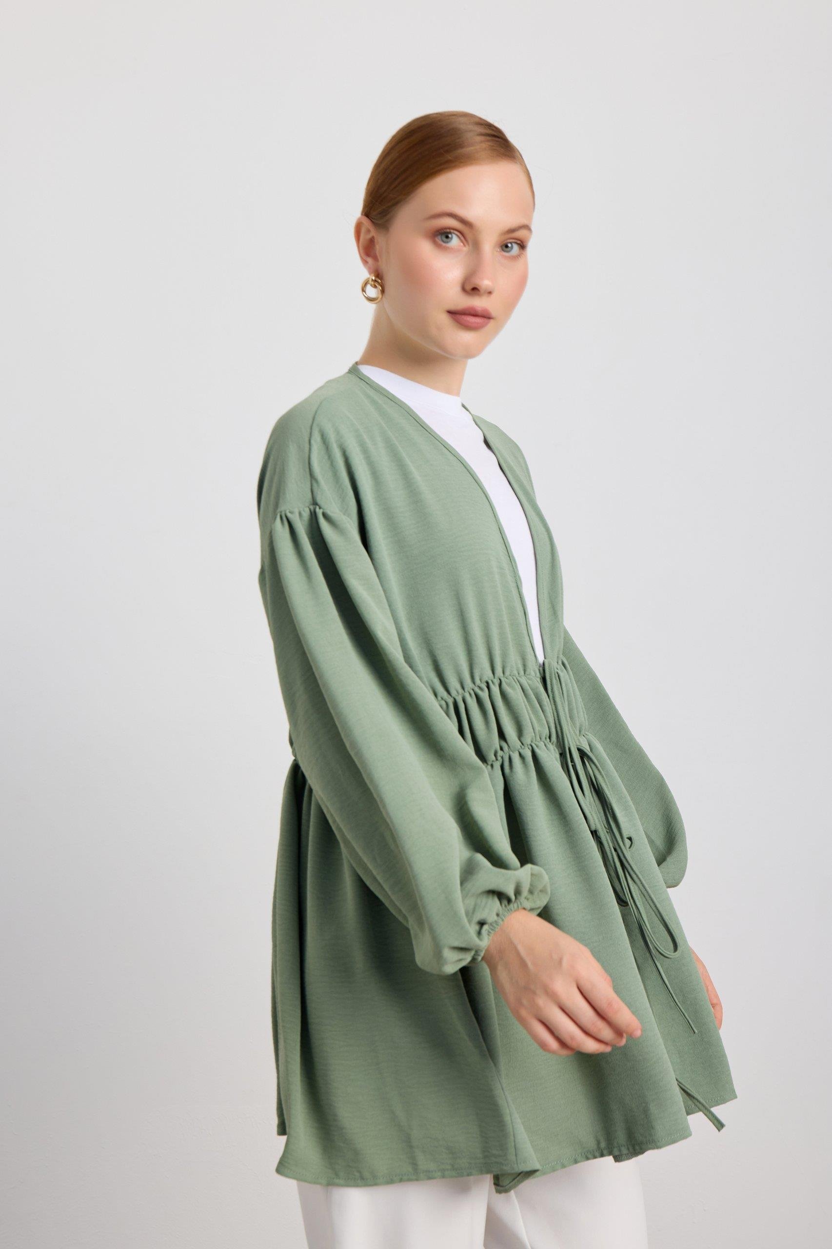 Mint Yeşili Ayrobin Tunik
