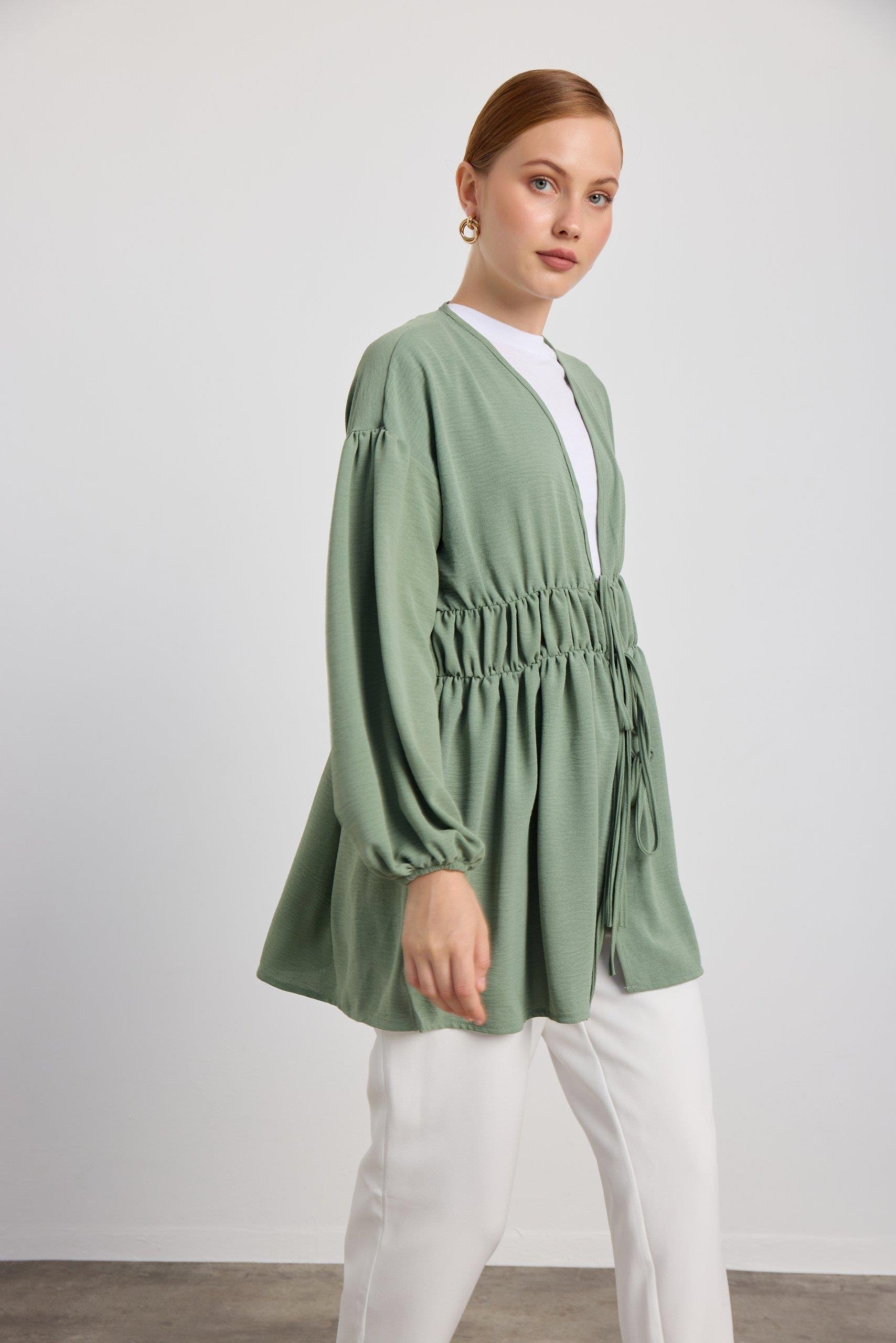 Mint Yeşili Ayrobin Tunik