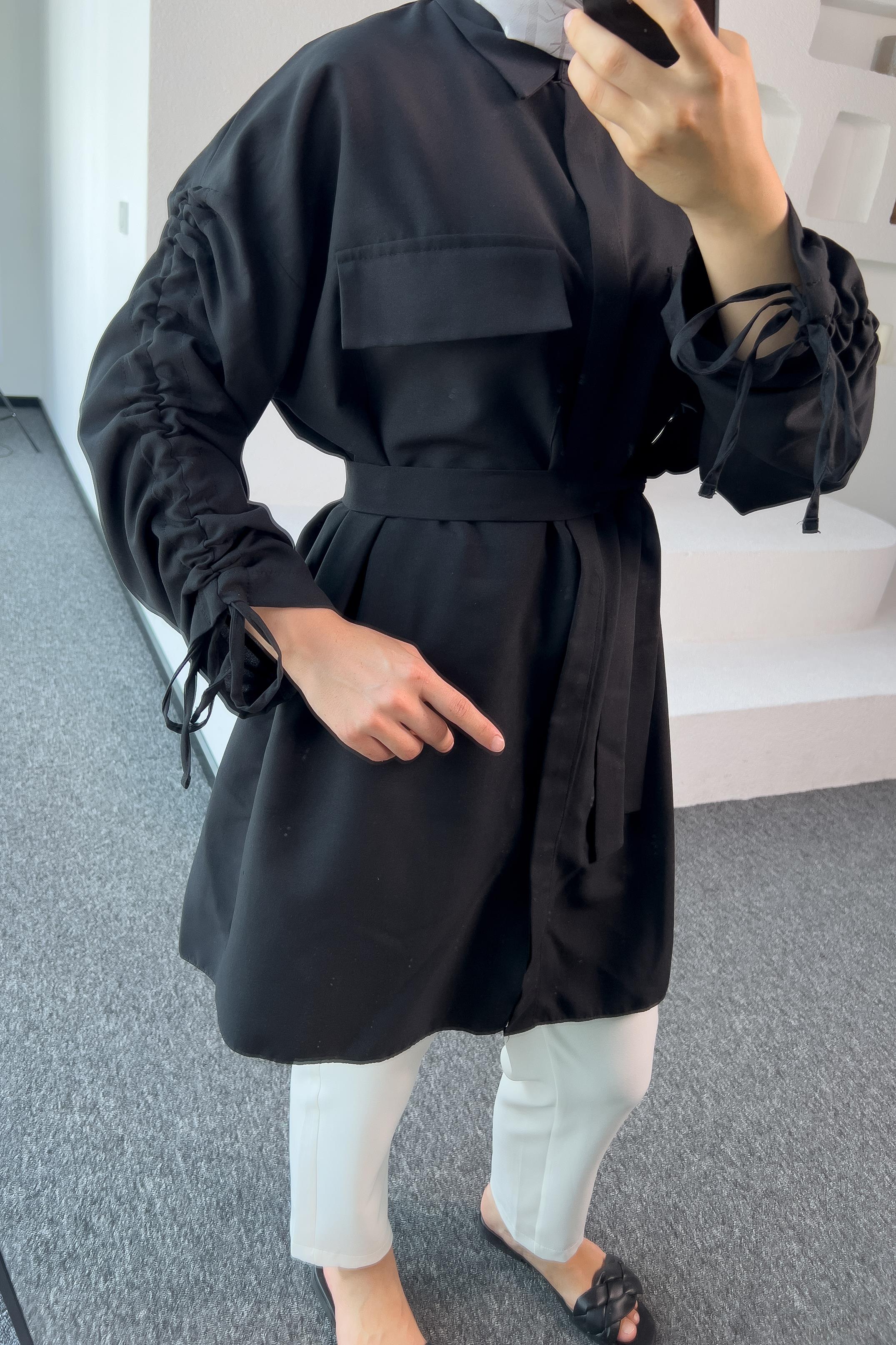 Siyah Carla Tunik