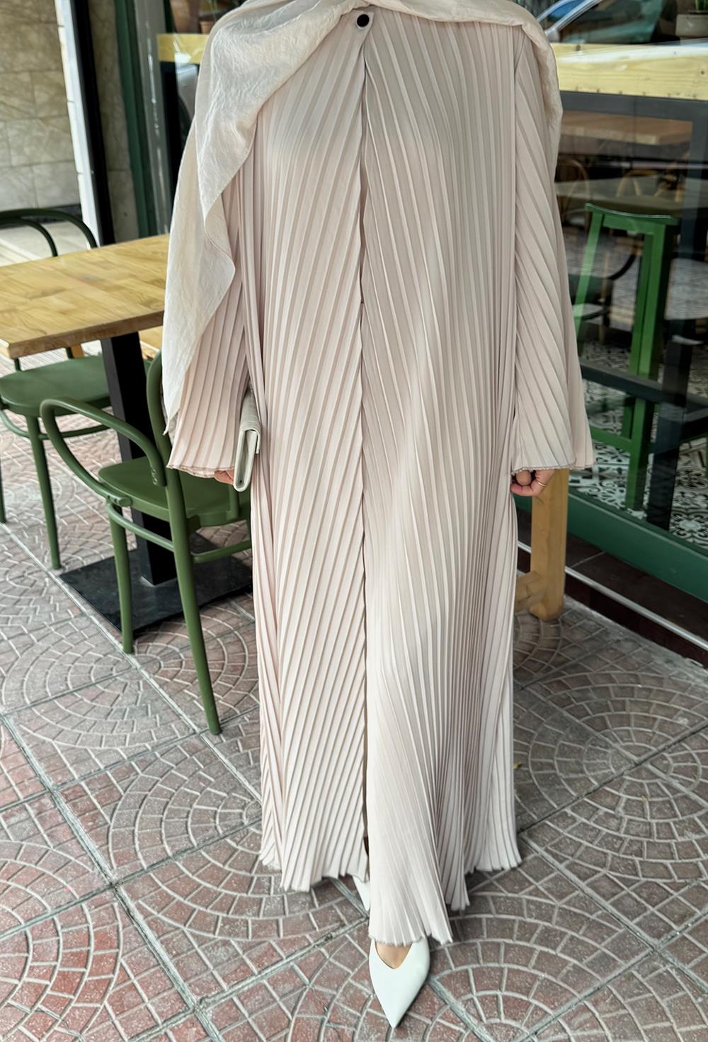 Vizon Pilise Detaylı Abaya