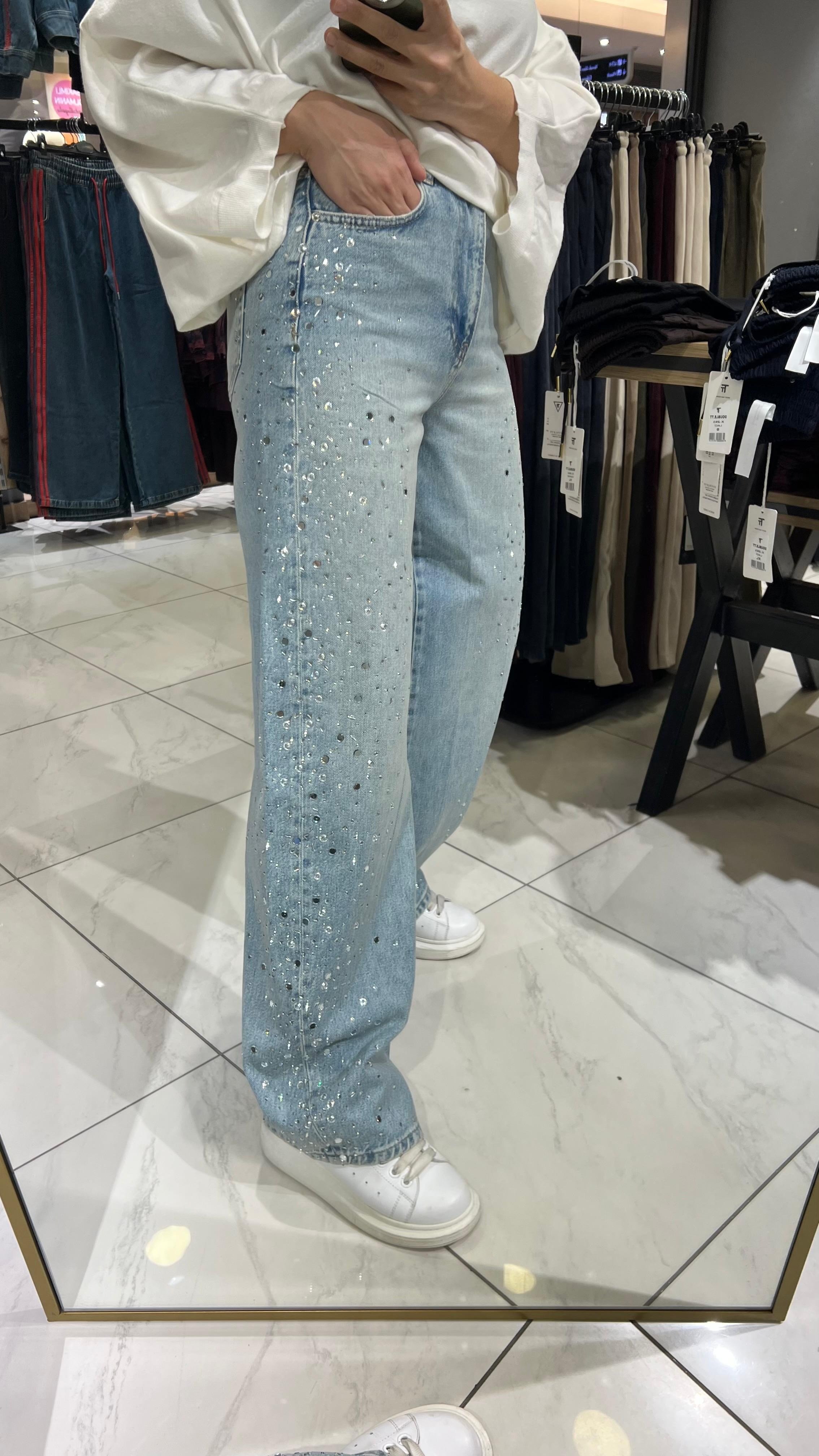 AYNA TAŞLI PANTOLON