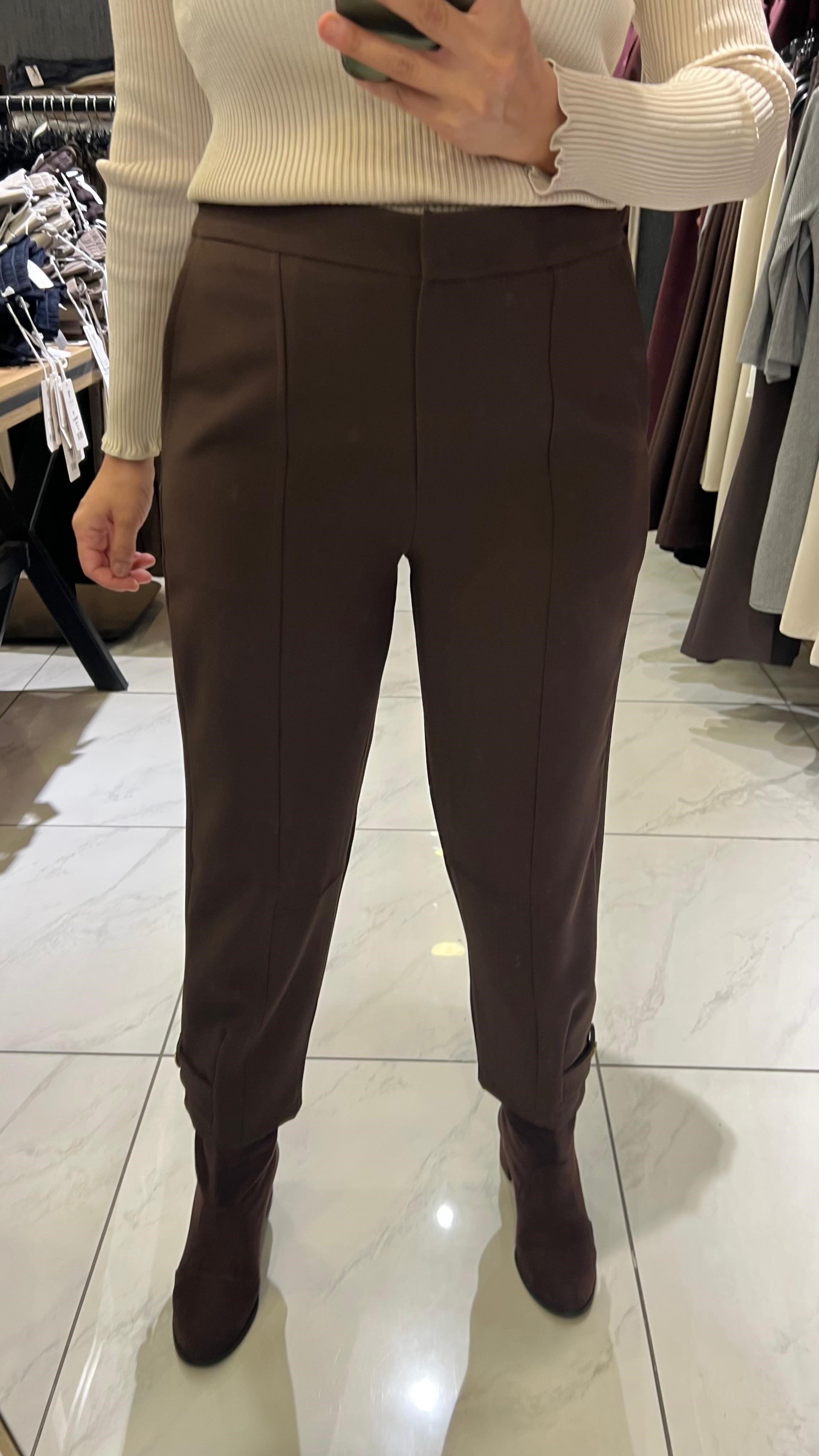 BİLEK BOY PANTOLON SİYAH