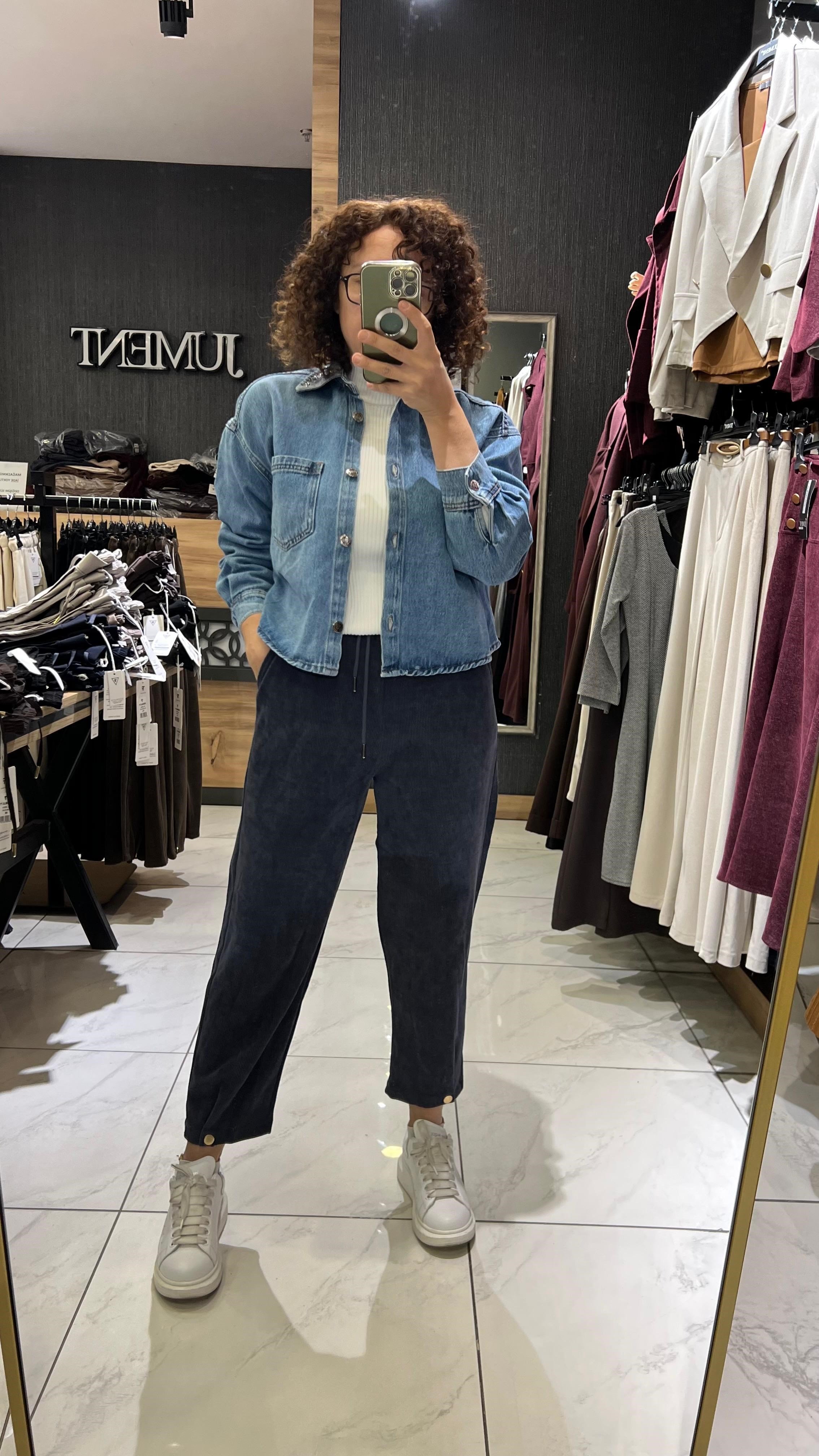 HAVUÇ KESİM KAFİFE PANTOLON LACİVERT
