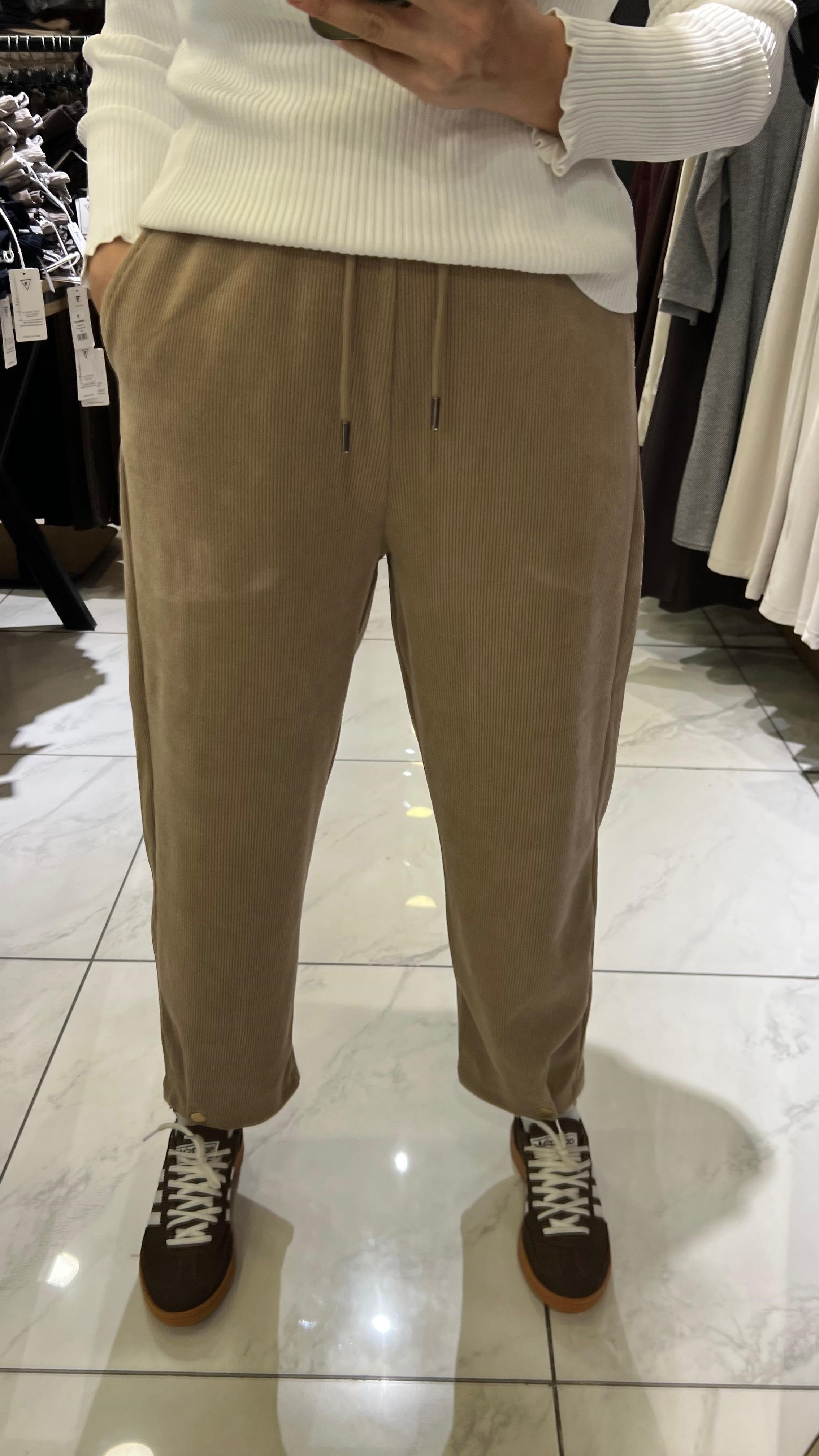 HAVUÇ KESİM KAFİFE PANTOLON VİZON