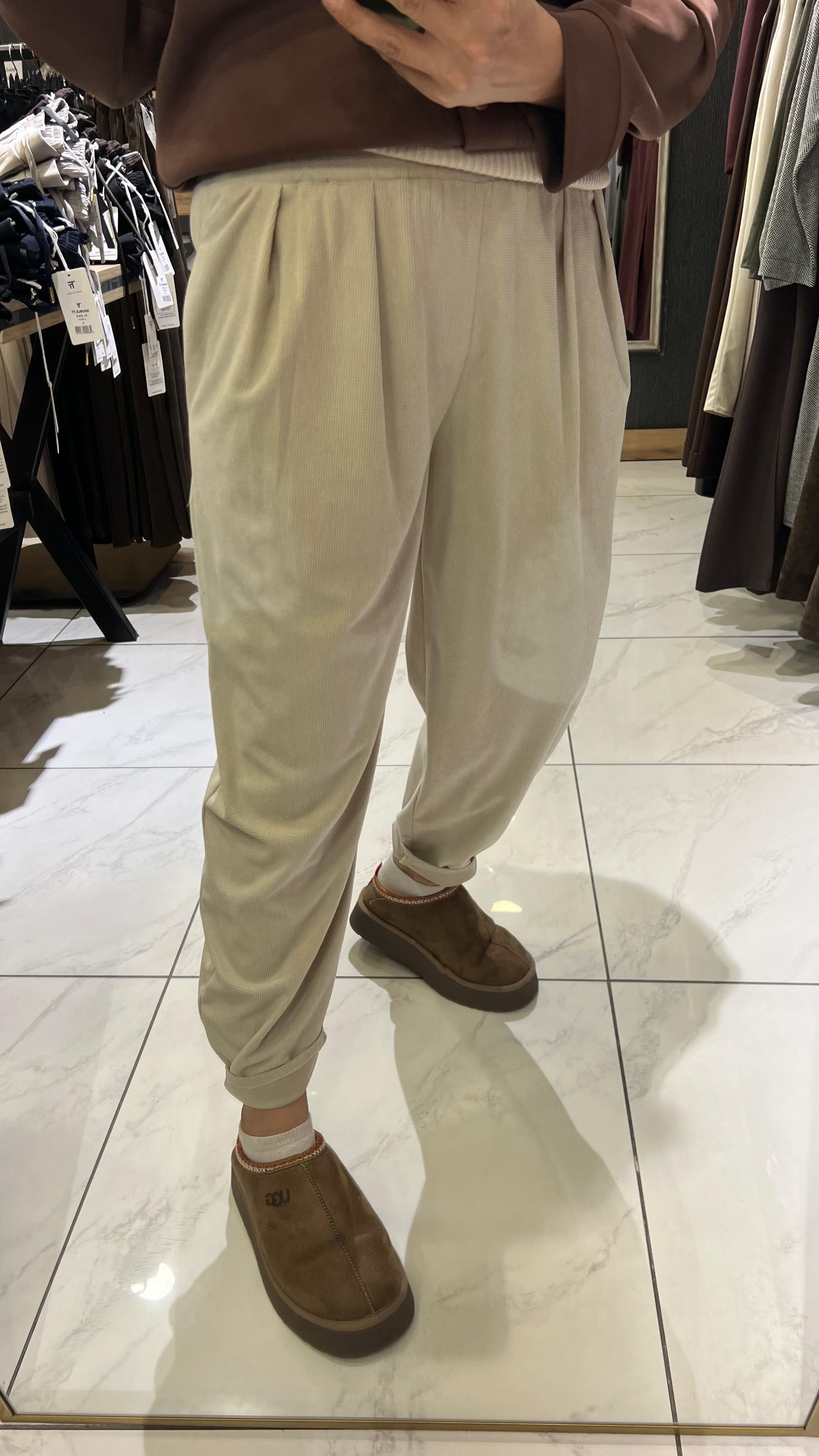 ŞALVAR KESİM RAHAT PANTOLON ECRU