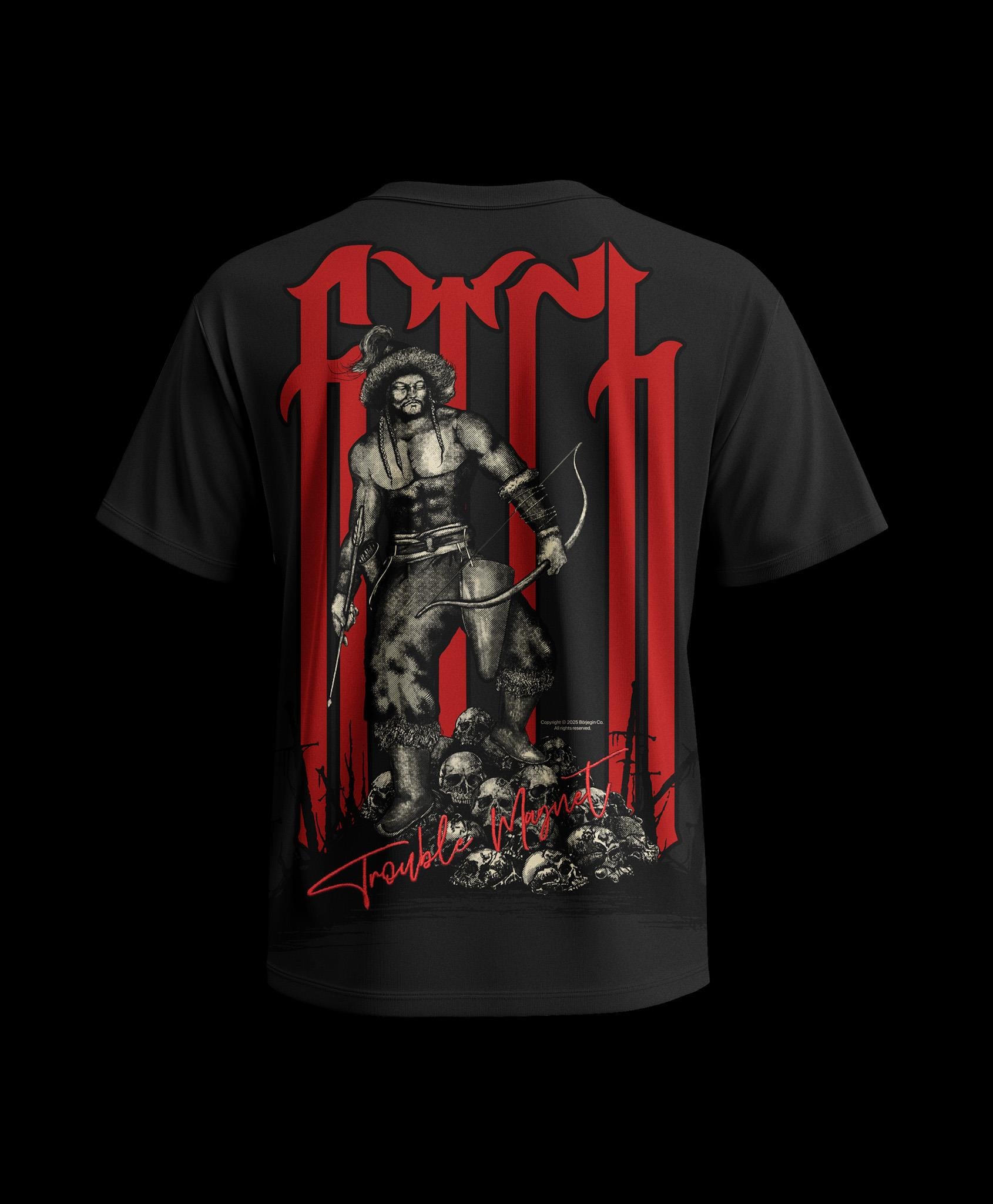 Oversize Hun T-shirt