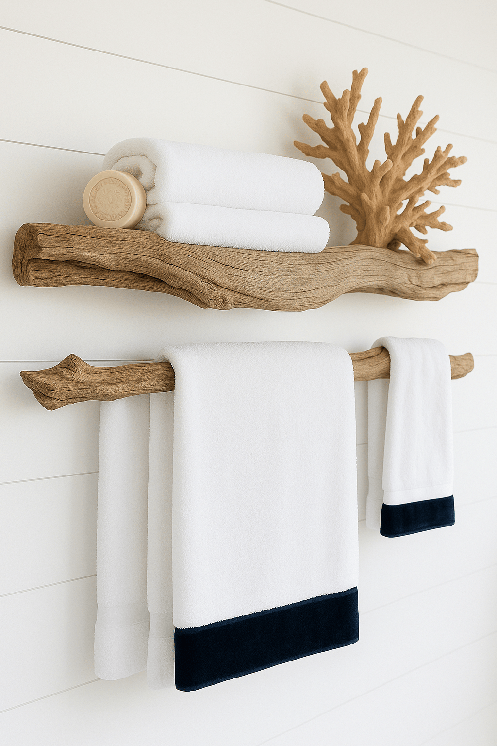 THE IVY CONCEPT LACİVERT KADİFE KENARLI BANYO HAVLUSU