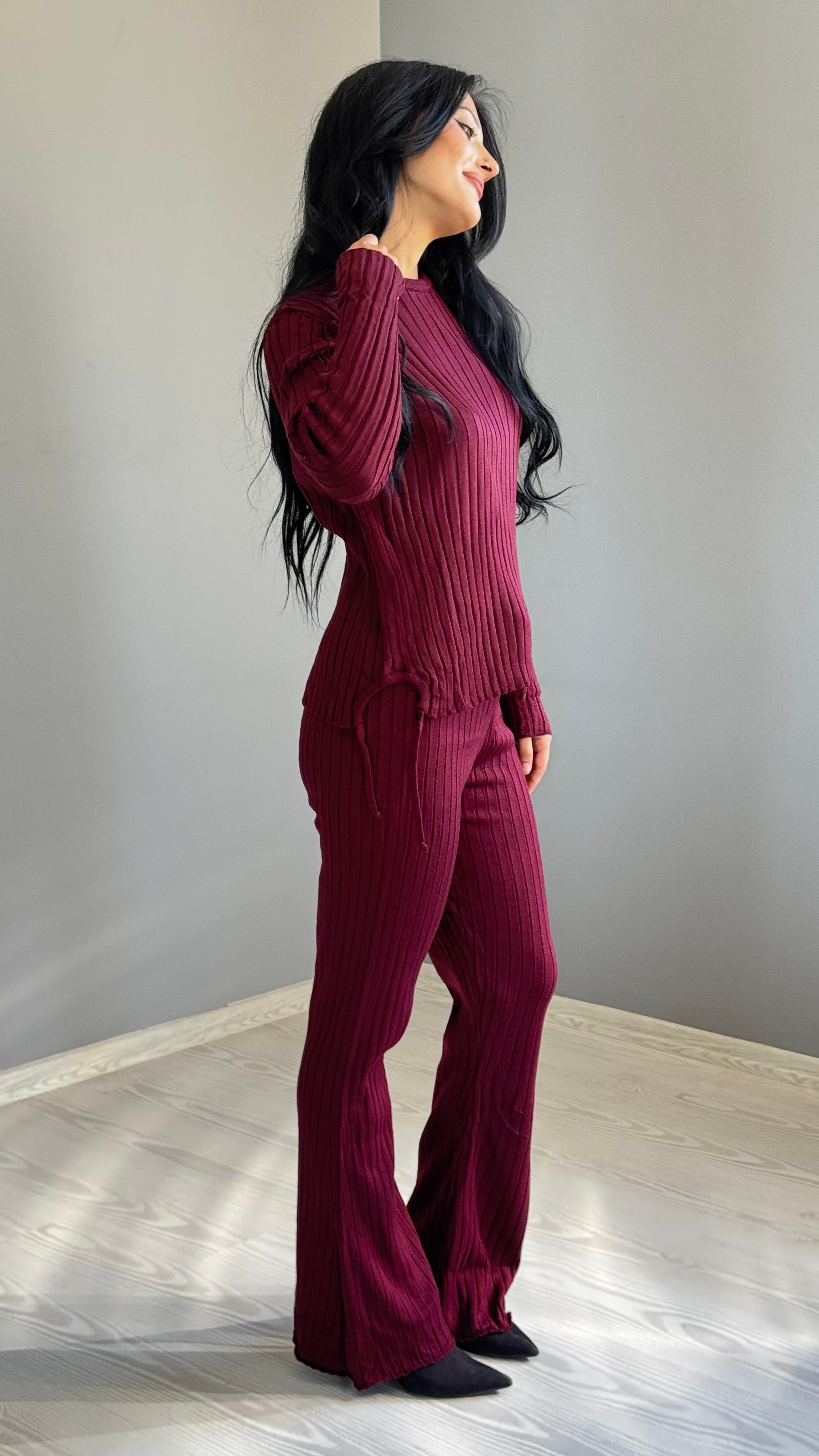 Bordo Fitilli Takım