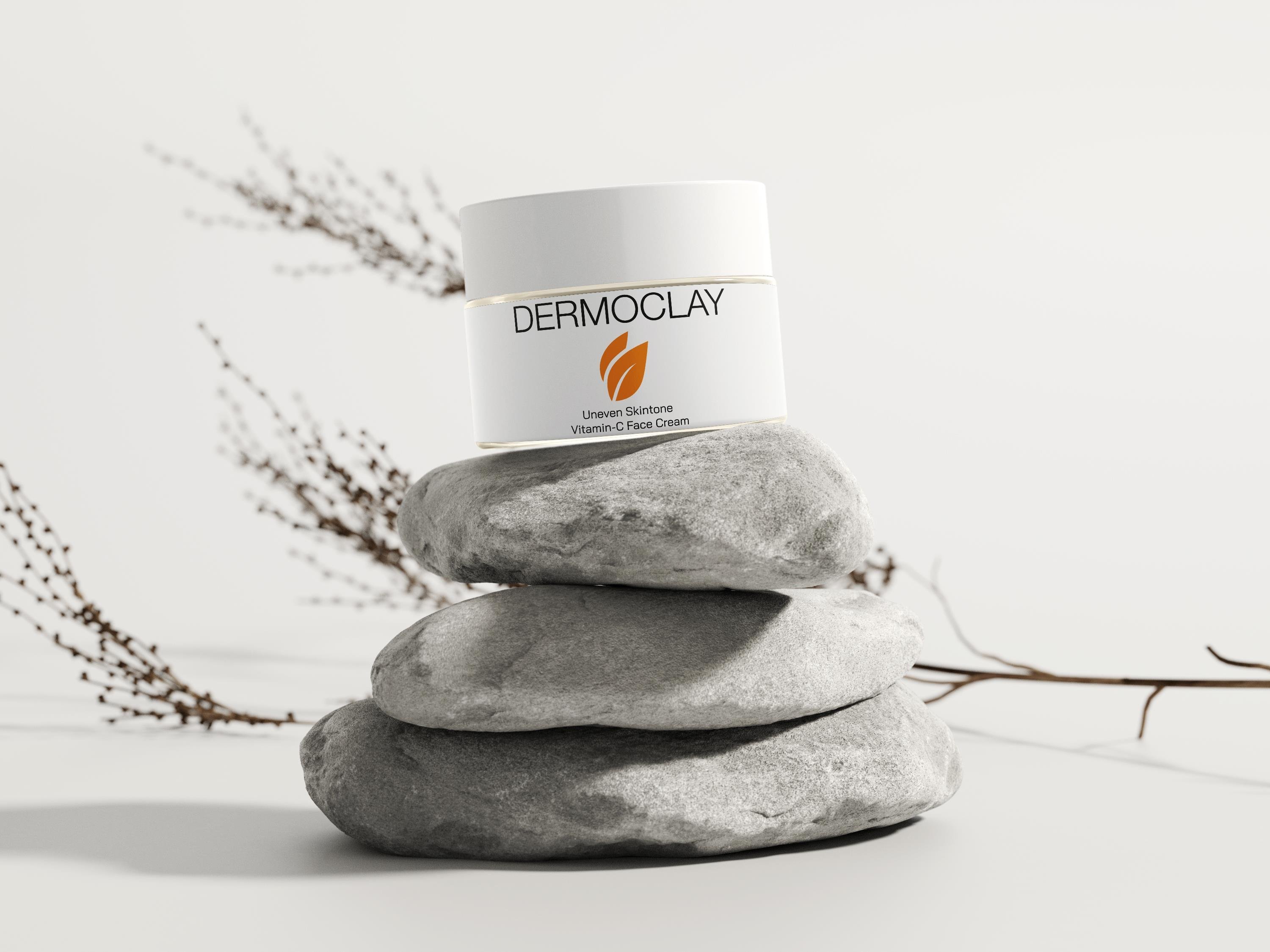 Dermoclay Uneven Skintone C Vitamini & Alpha Arbutin Leke Karşıtı Yüz Bakım Kremi