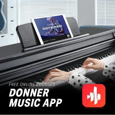 Donner DDP-100 Dijital Piyano - Siyah