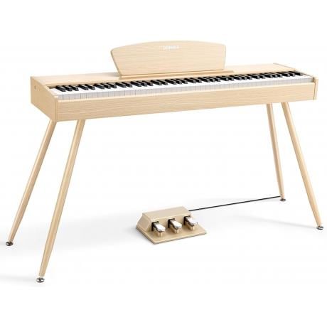 Donner DDP-80 Wooden Style Dijital Piyano - Naturel Wood