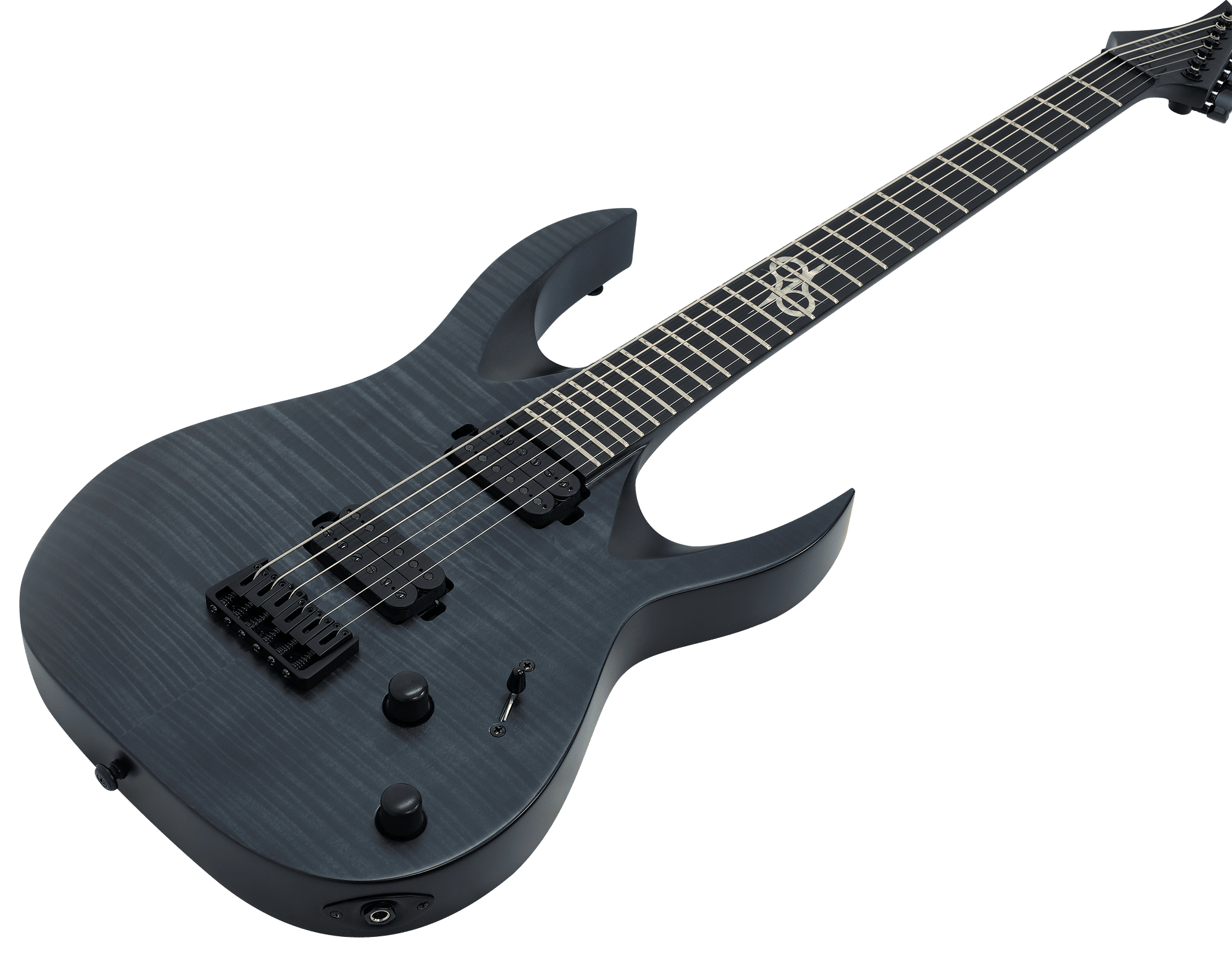 SOLAR A2.6FB Baritone – Flame Black Burst Matte