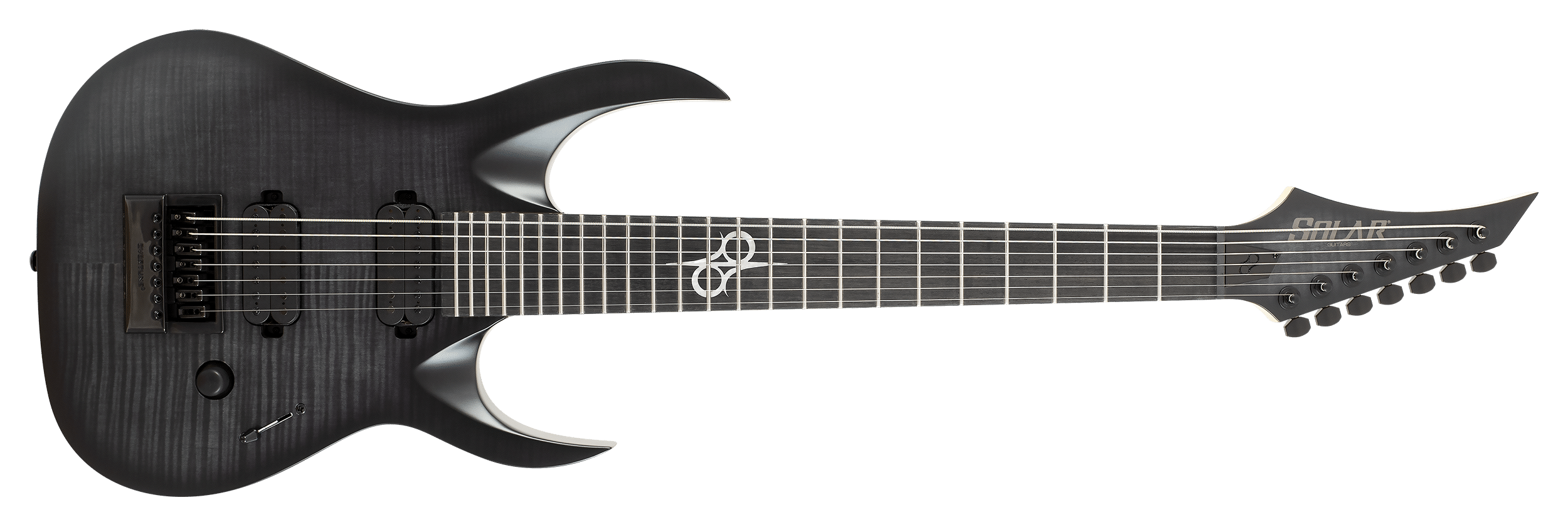 SOLAR AB2.7ET FBB – Flame Black Burst Matte