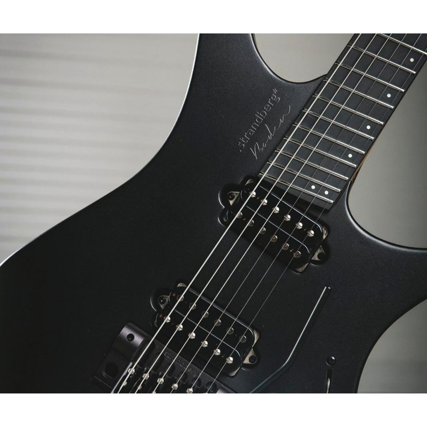 STRANDBERG BODEN METAL NX 6 TREMOLO BLACK GRANITE