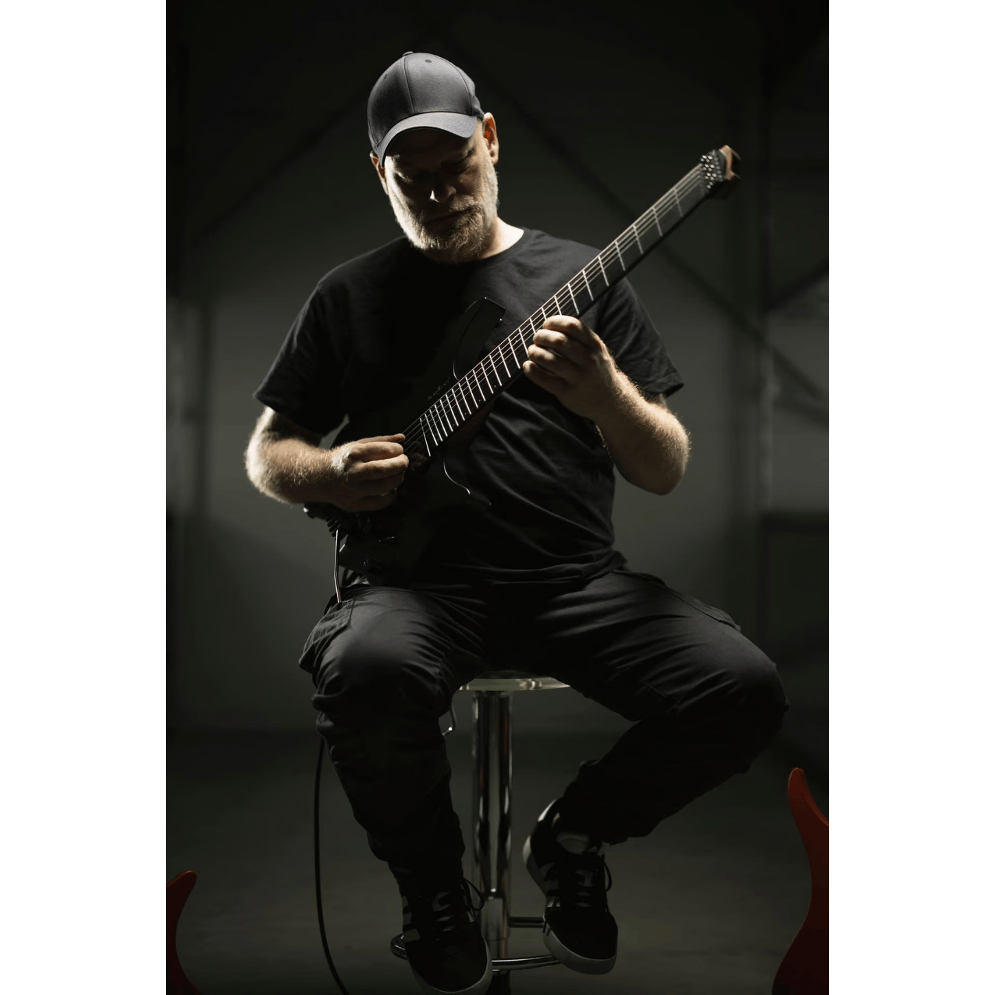 STRANDBERG BODEN METAL NX 7 TREMOLO BLACK GRANITE