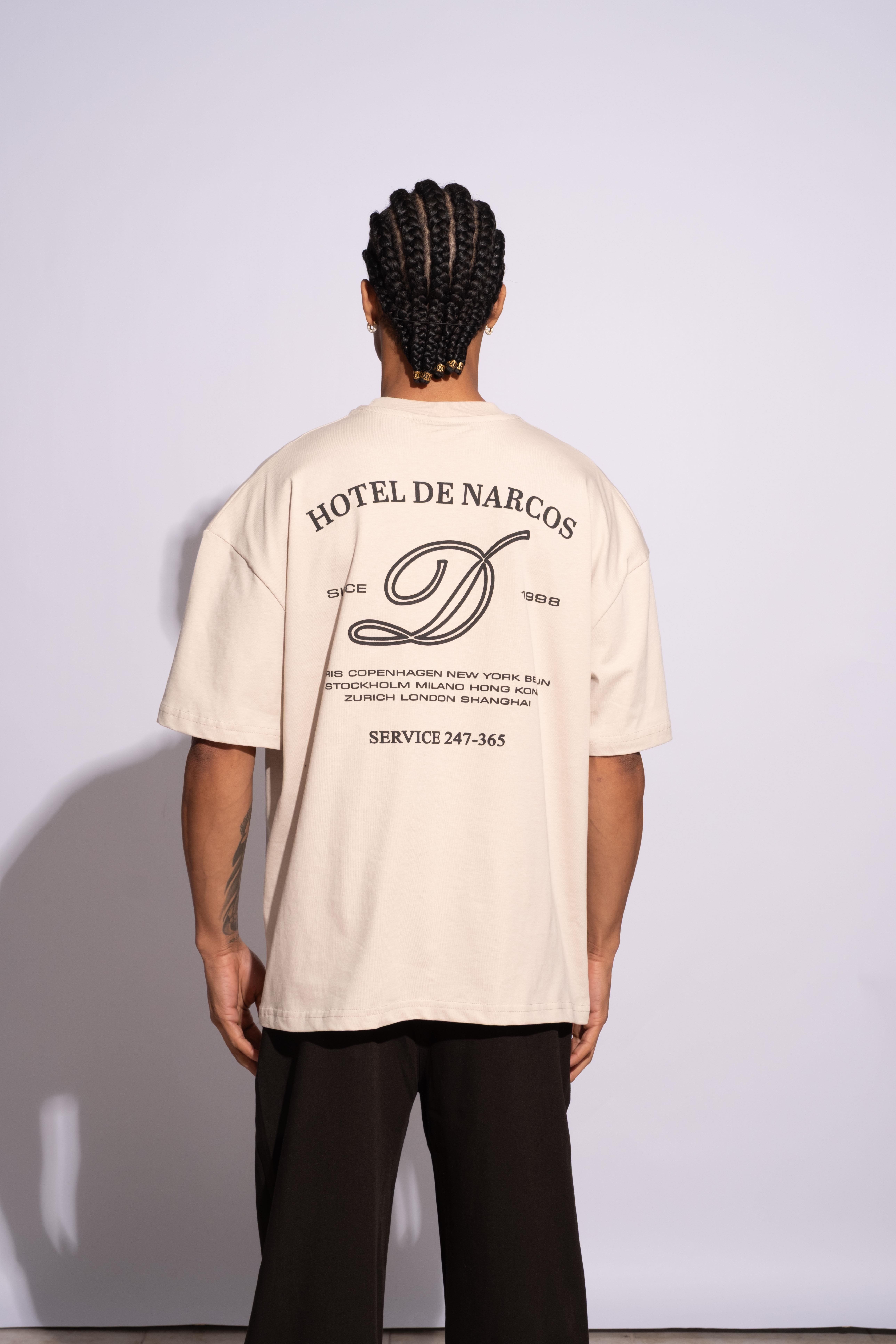 Erkek Oversize Hotel De Narcos Bej