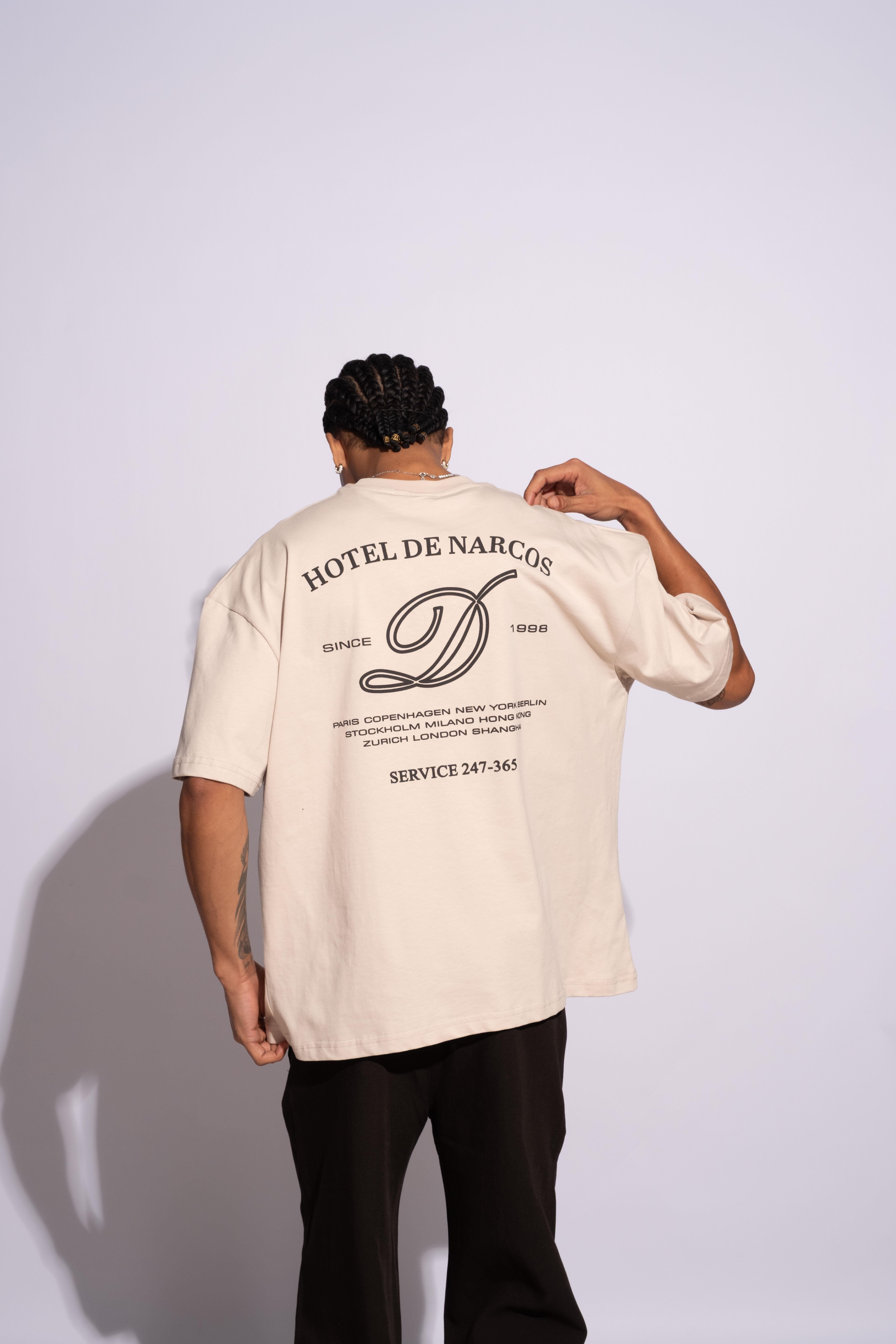 Erkek Oversize Hotel De Narcos Bej