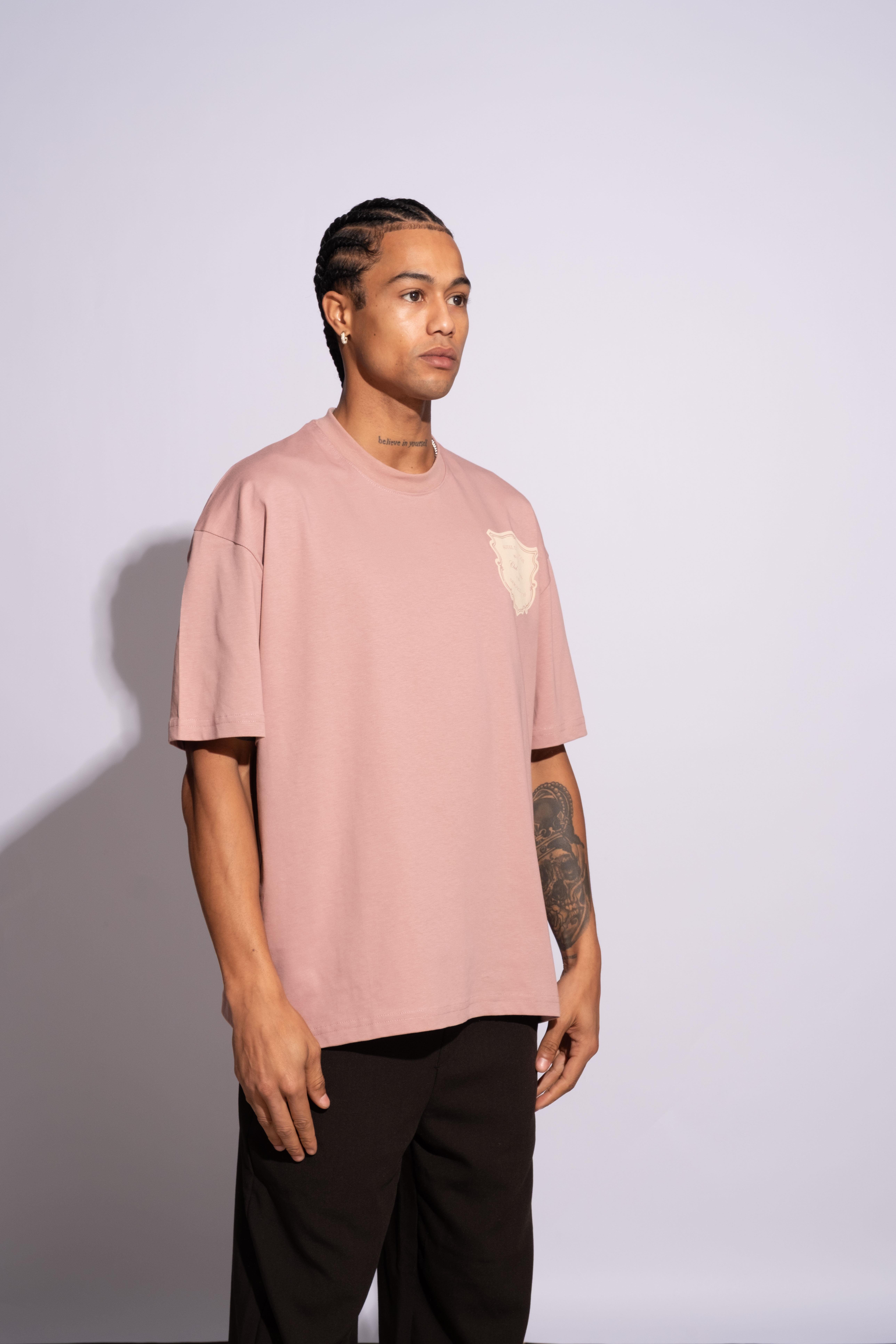 Erkek Oversize Hotel De Narcos Pembe