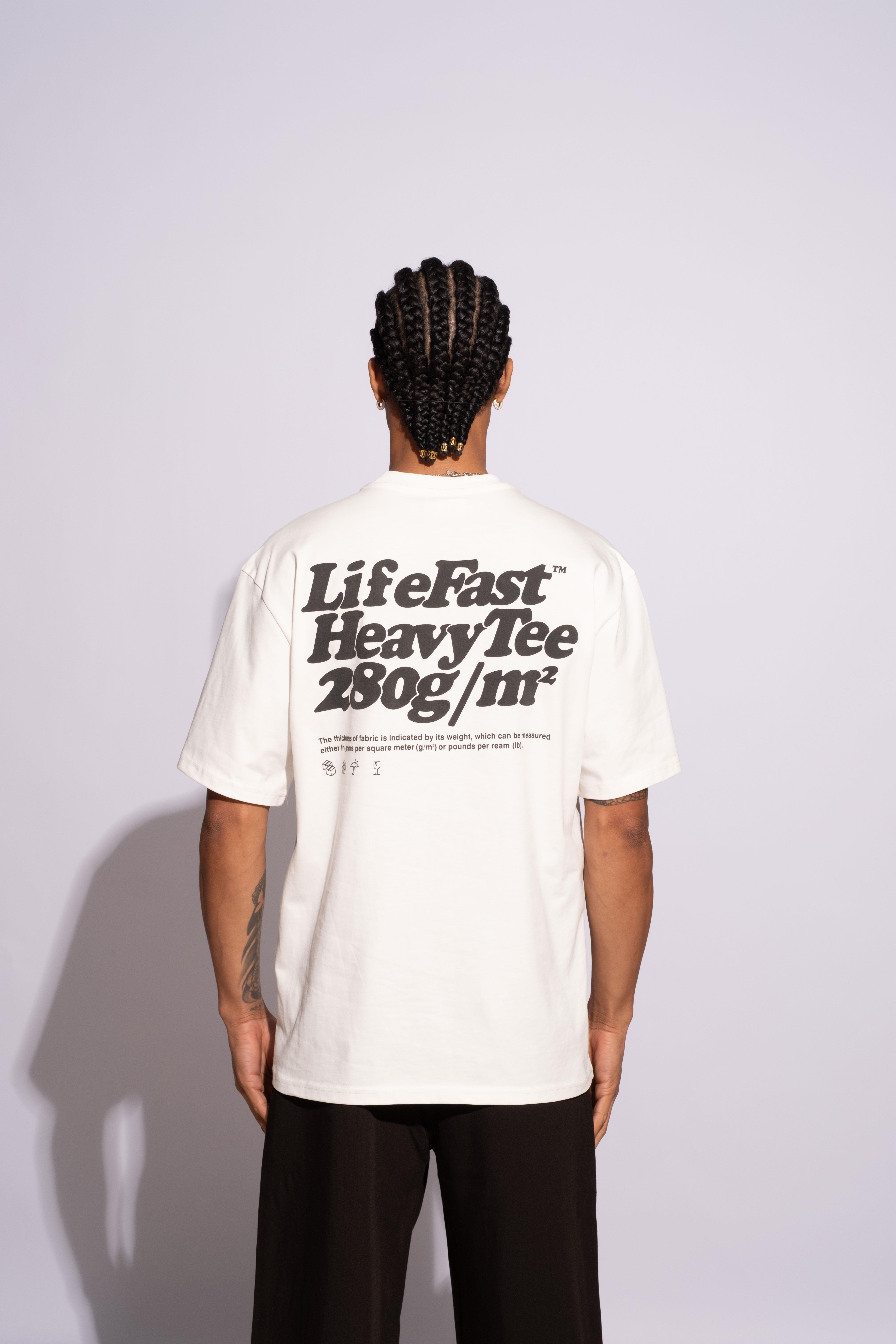Erkek Oversize Life Fast Beyaz