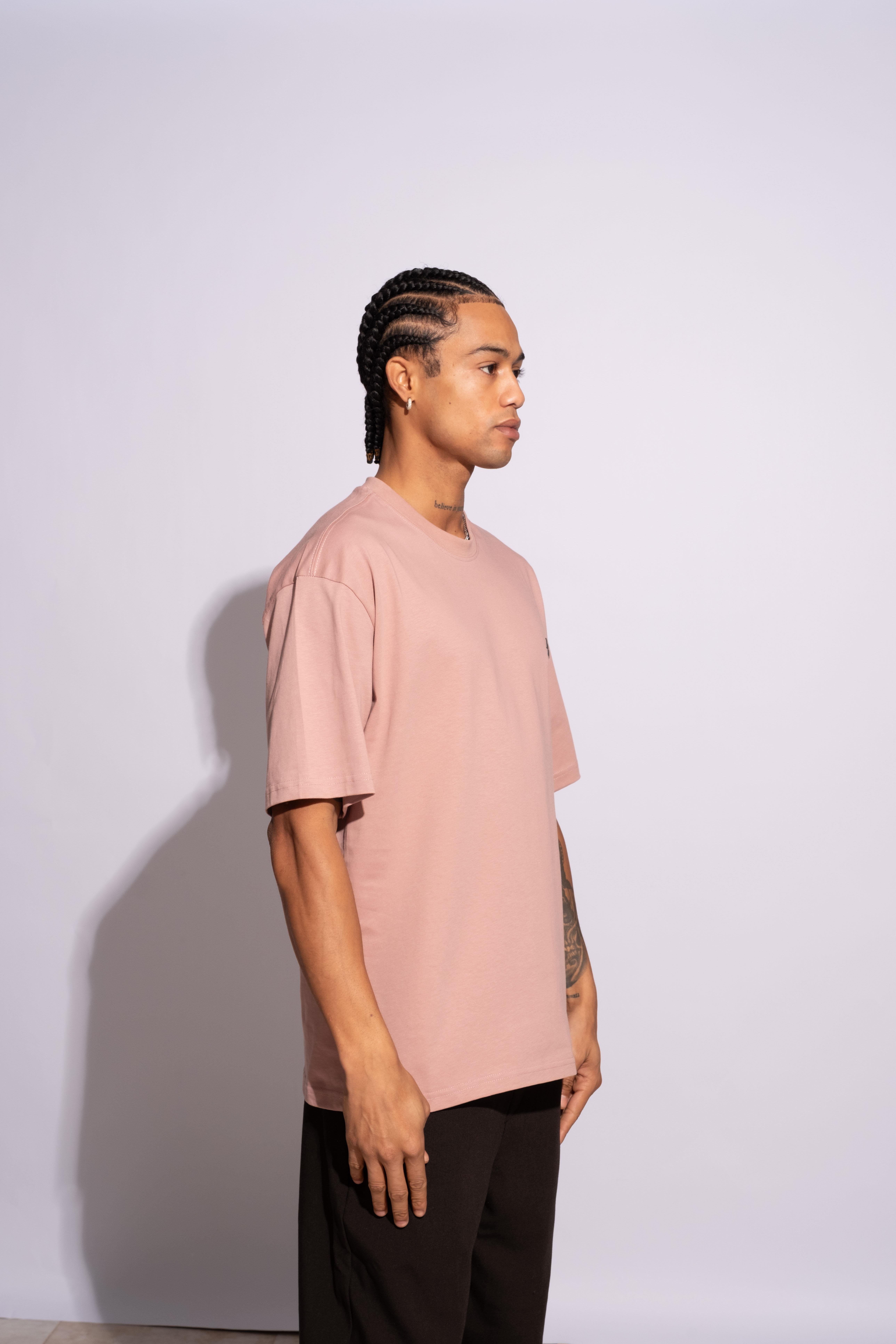 Erkek Oversize Life Fast Pembe