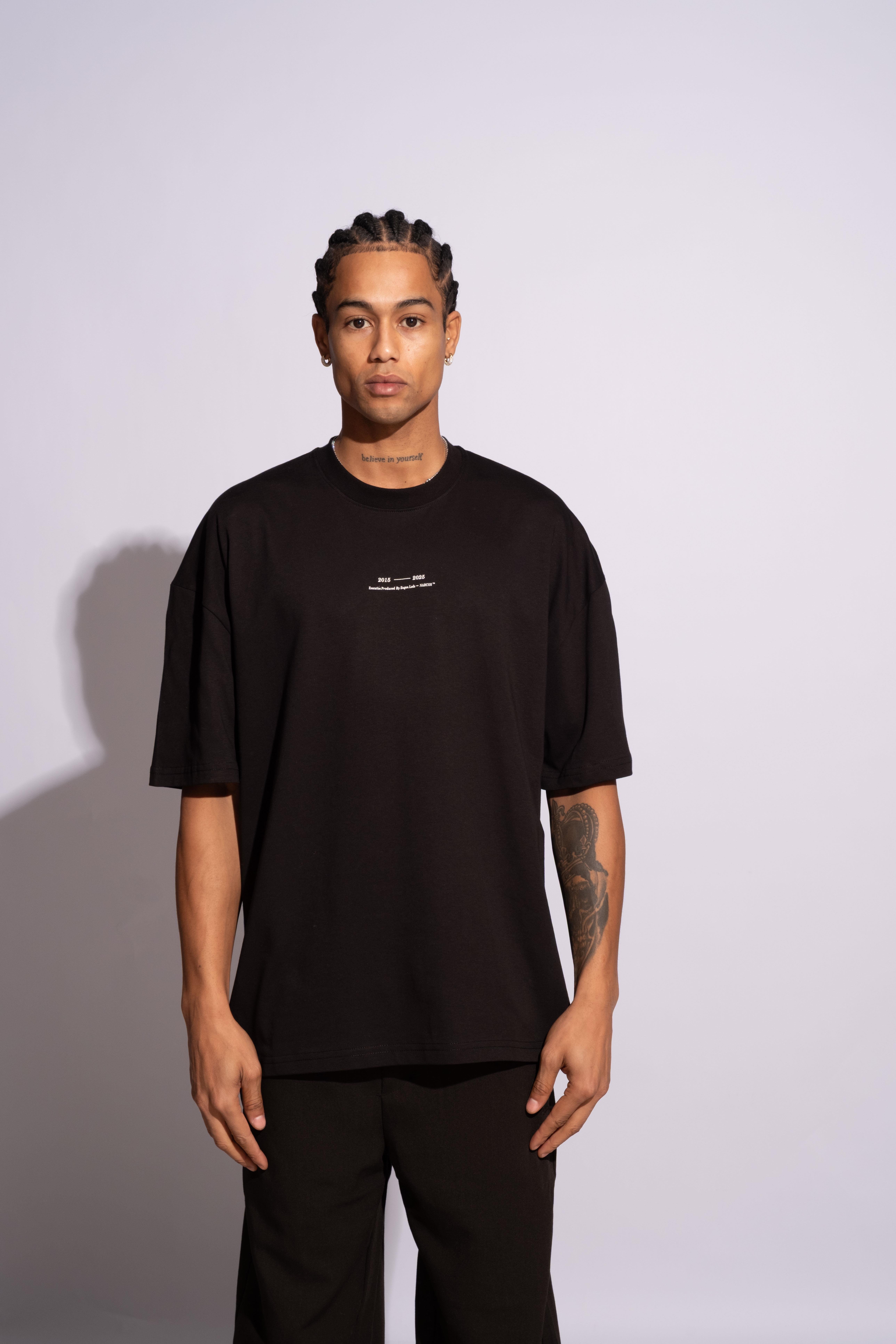 Erkek Oversize Ninja Siyah