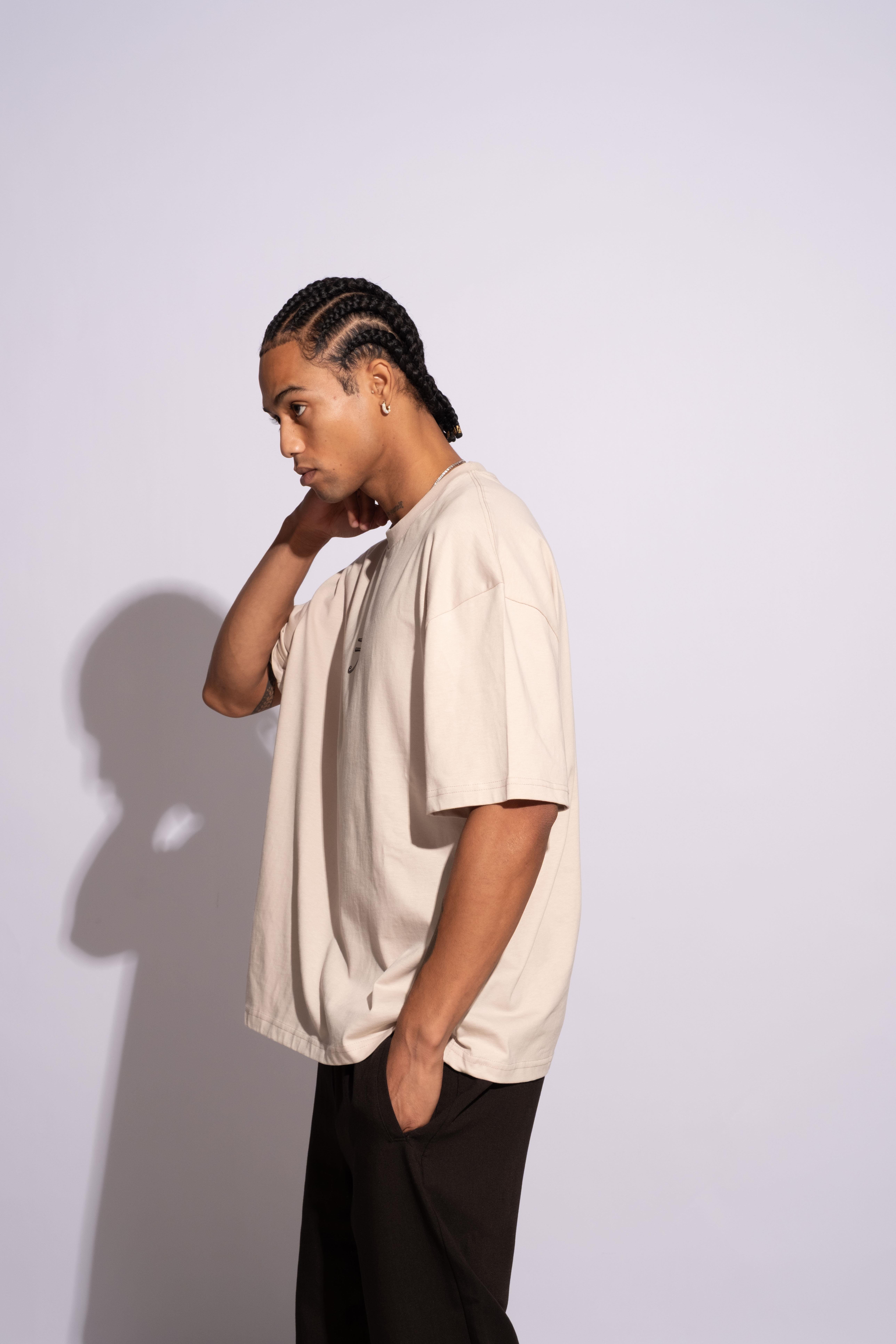 Erkek Oversize Ra Bej