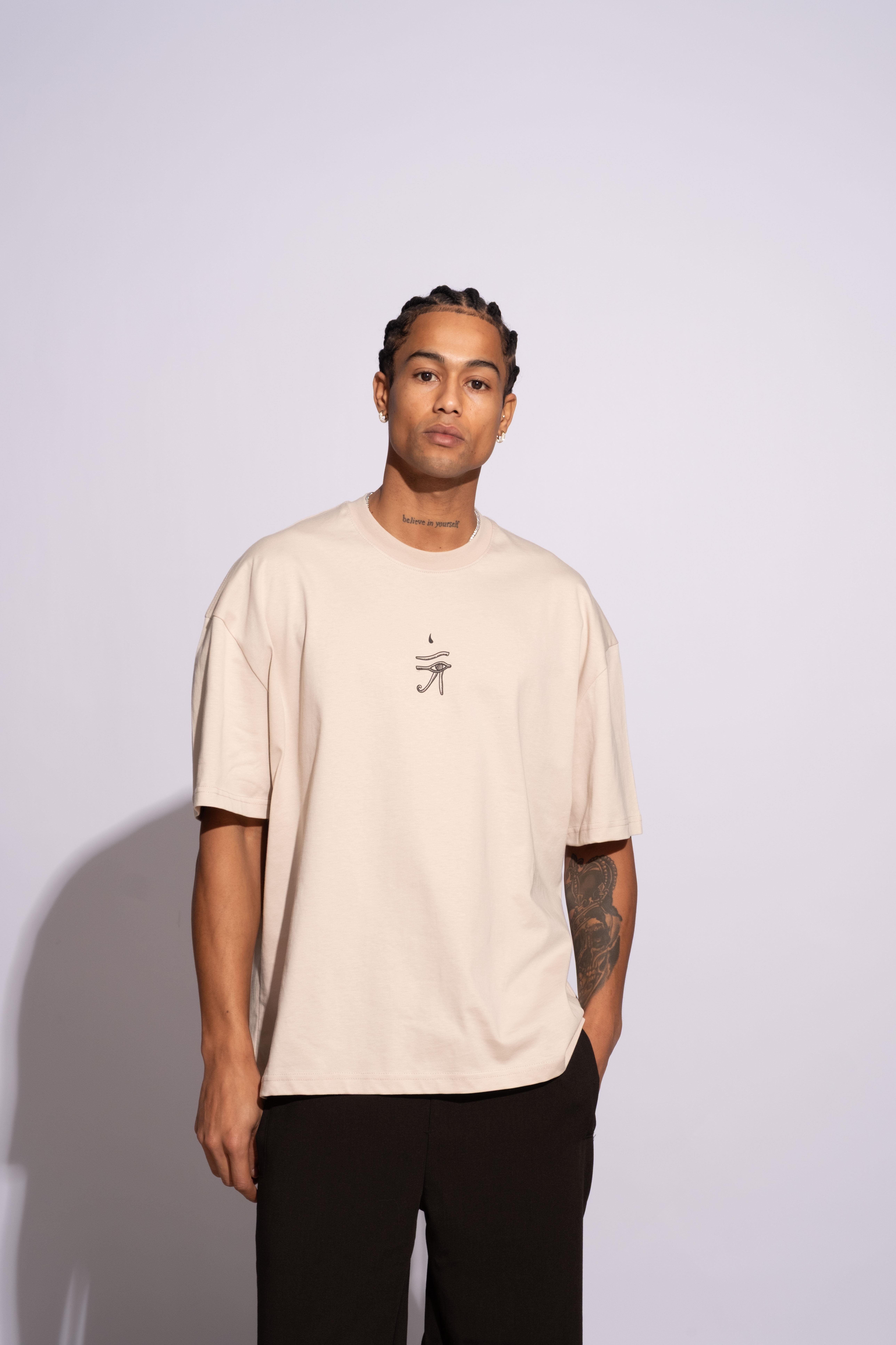 Erkek Oversize Ra Bej
