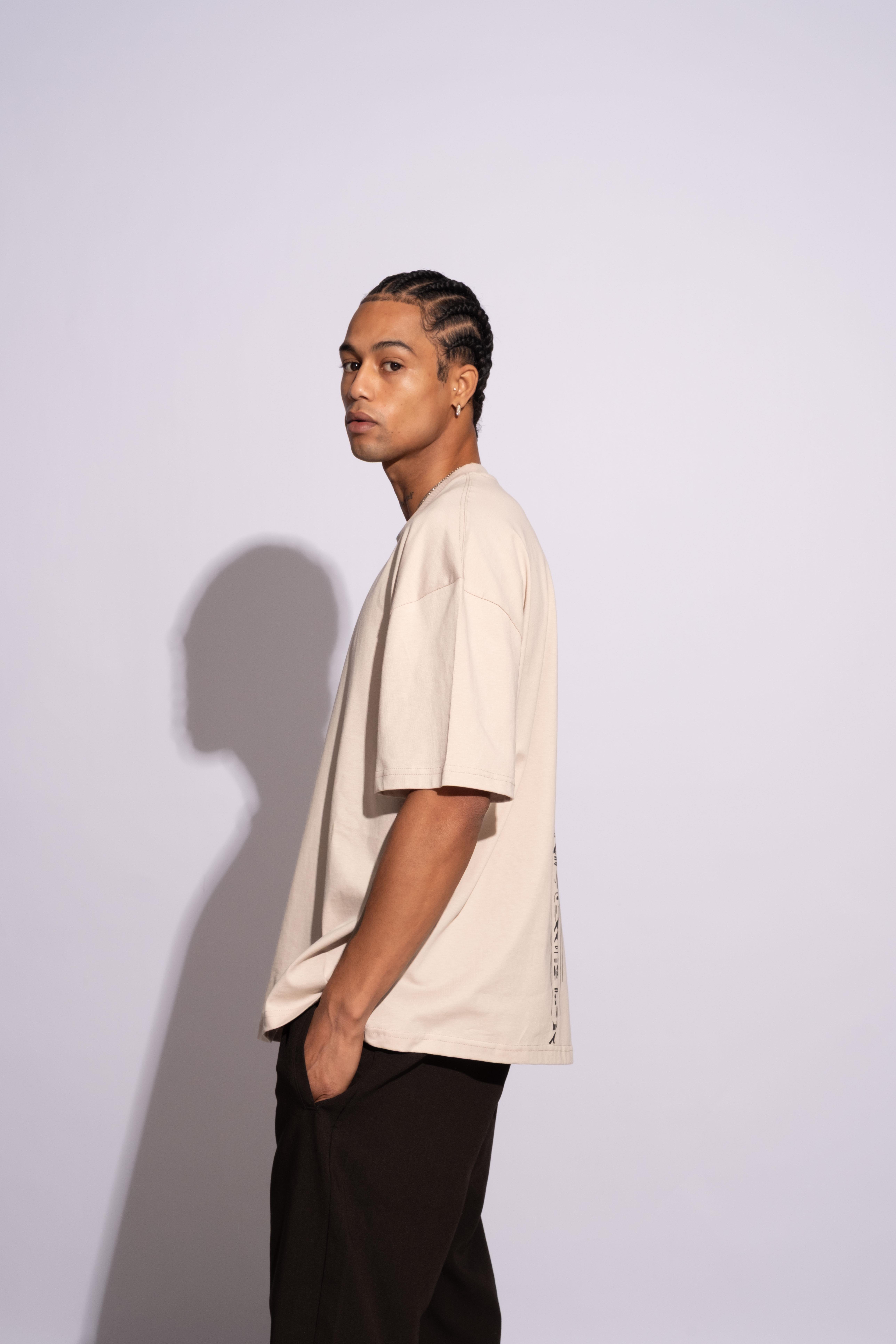Erkek Oversize Ra Bej