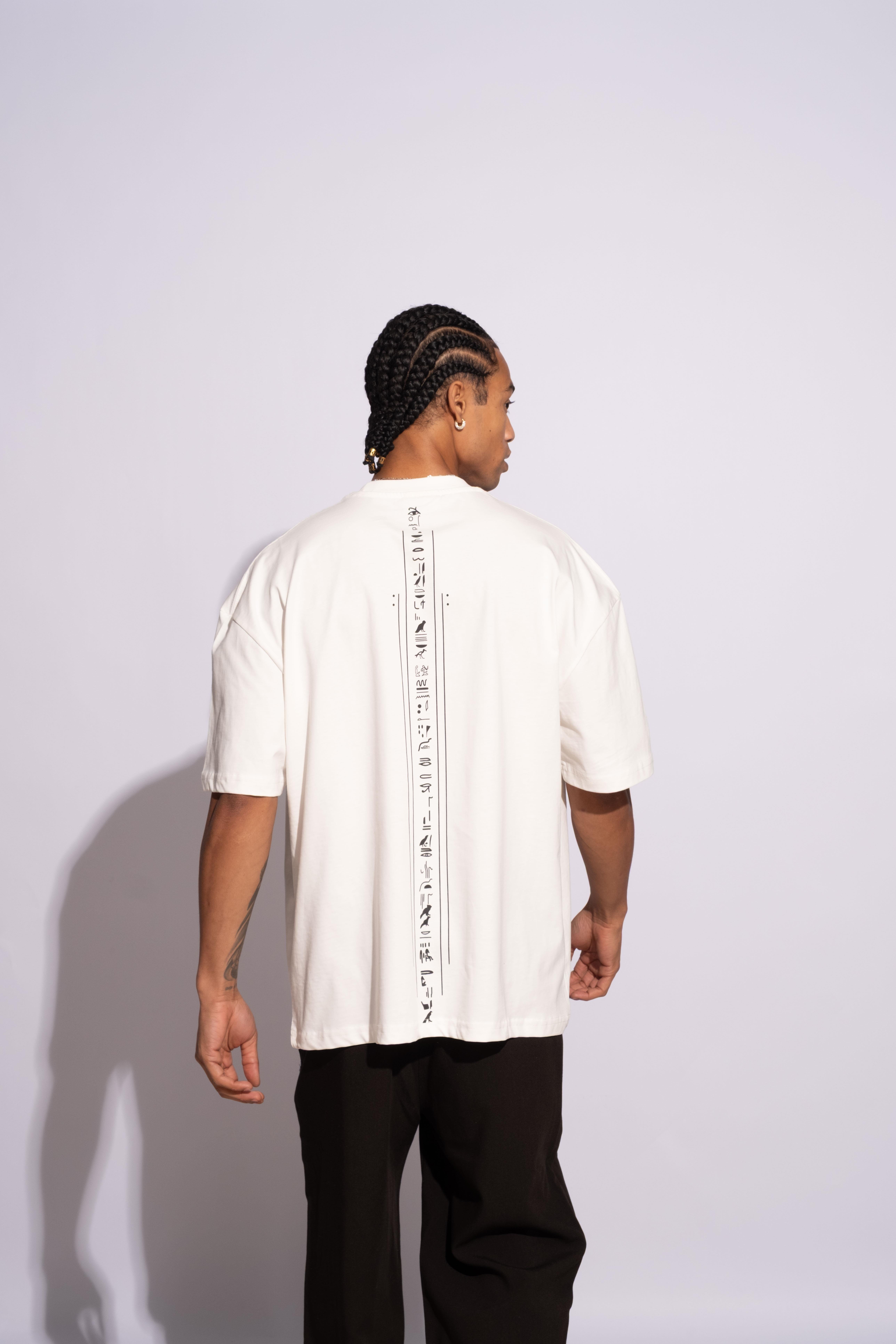 Erkek Oversize Ra Beyaz