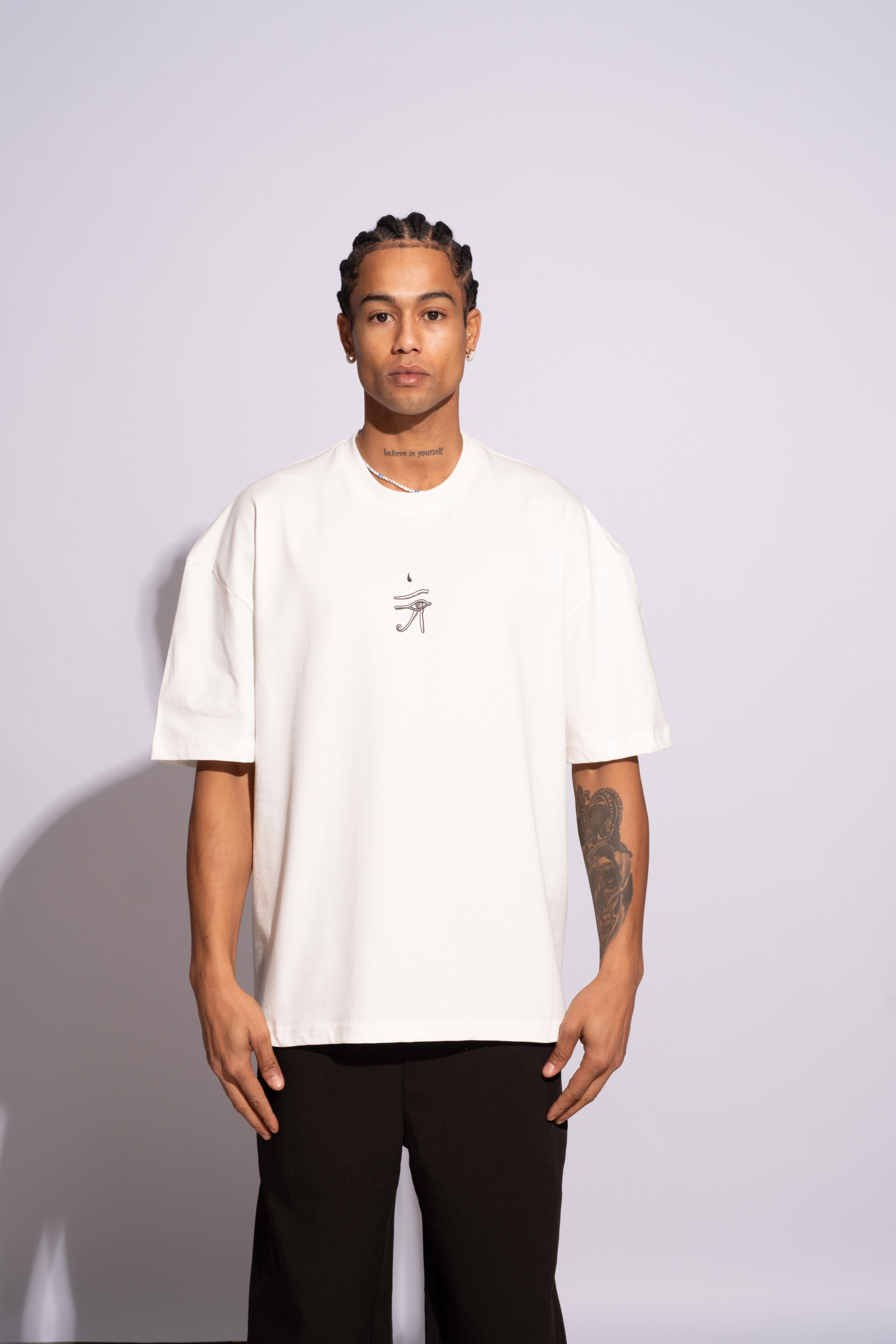 Erkek Oversize Ra Beyaz