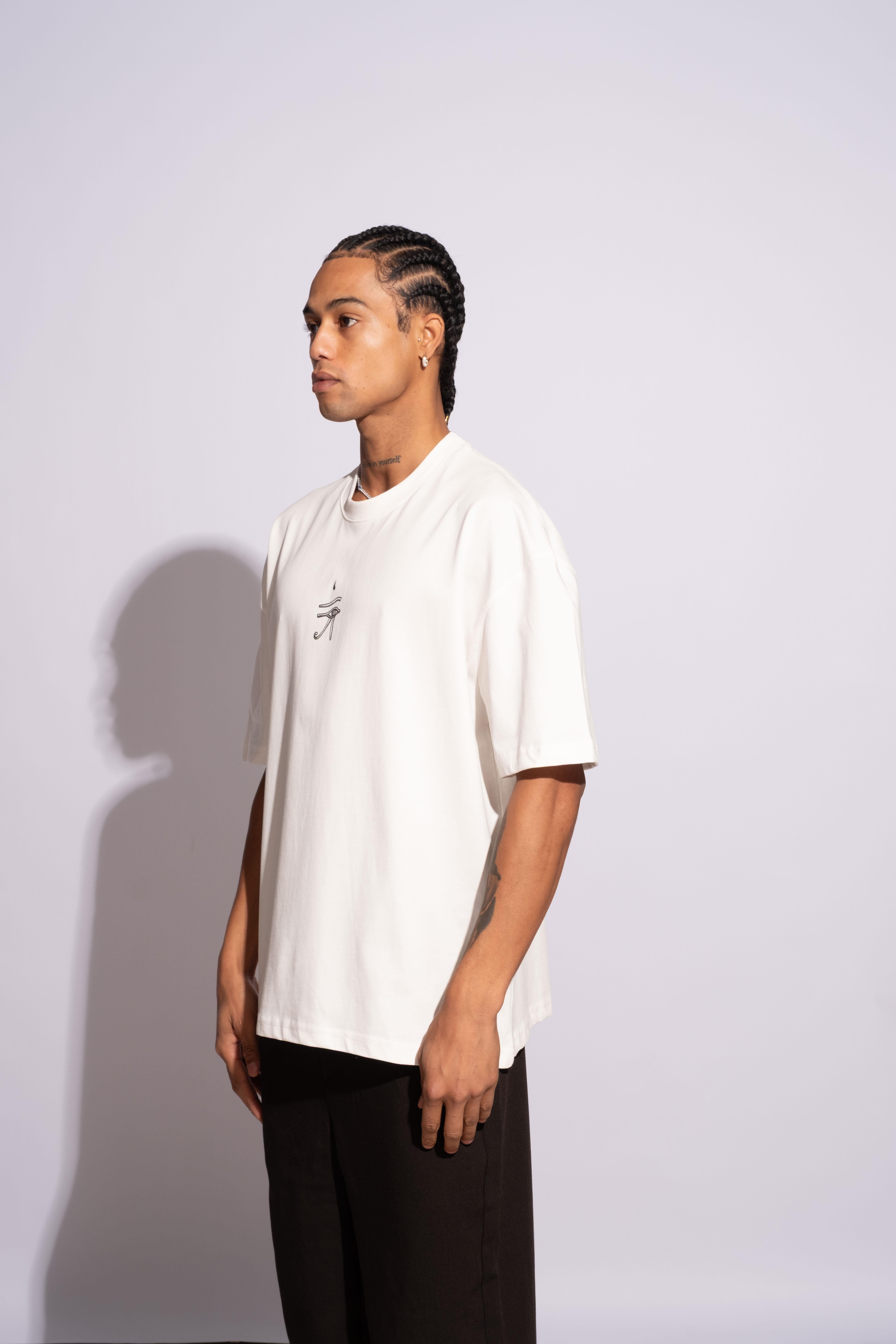 Erkek Oversize Ra Beyaz