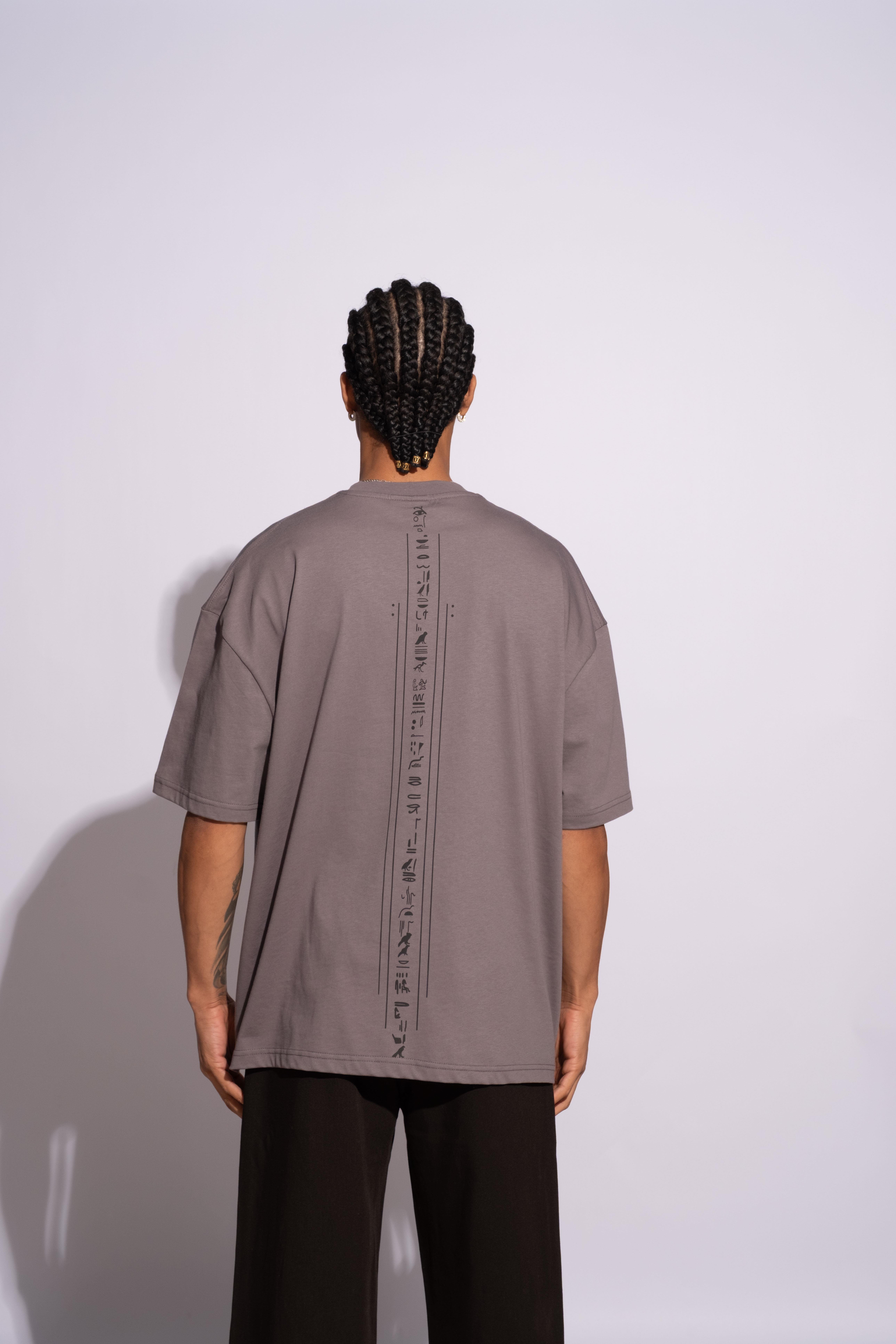 Erkek Oversize Ra Gri