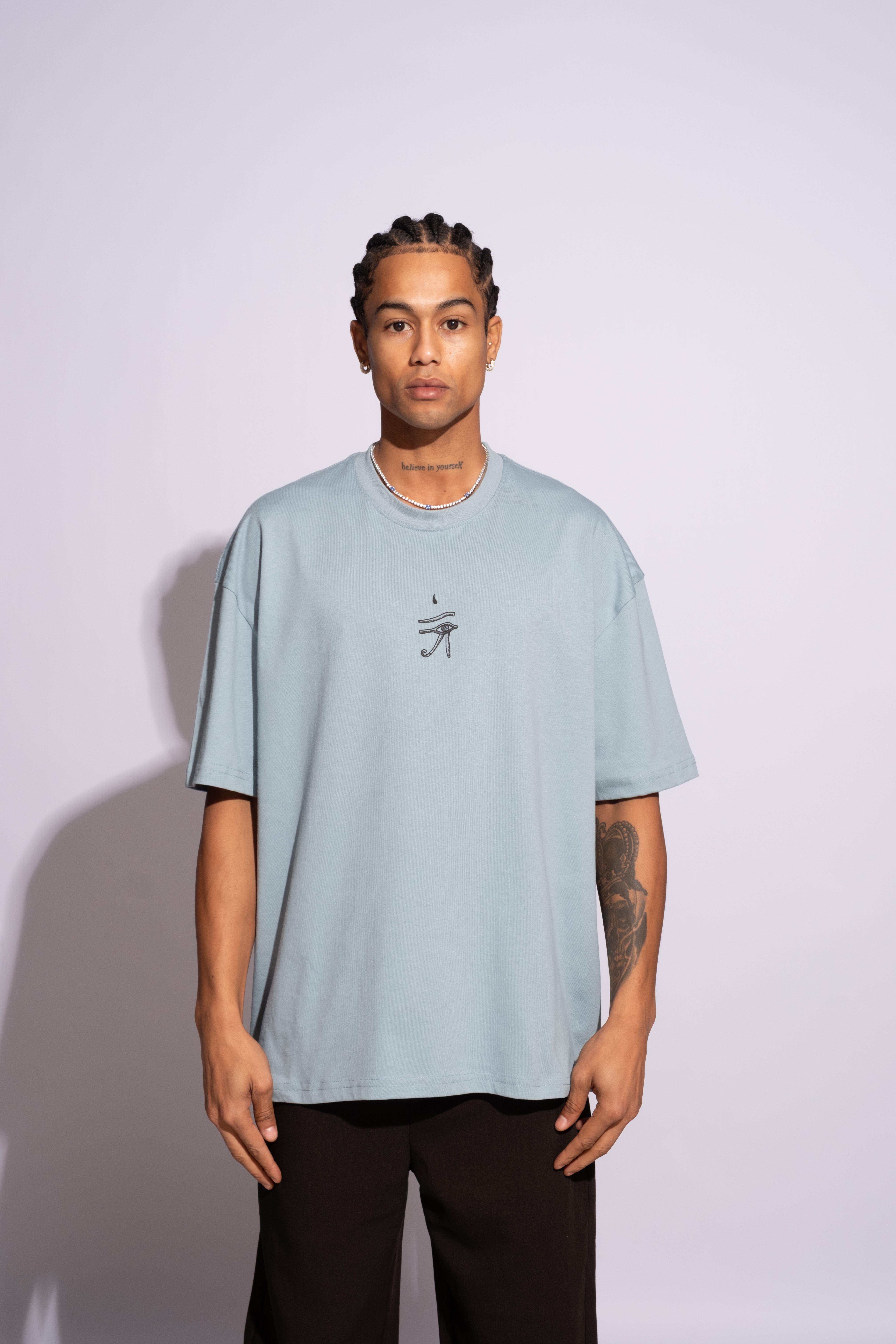 Erkek Oversize Ra Mavi