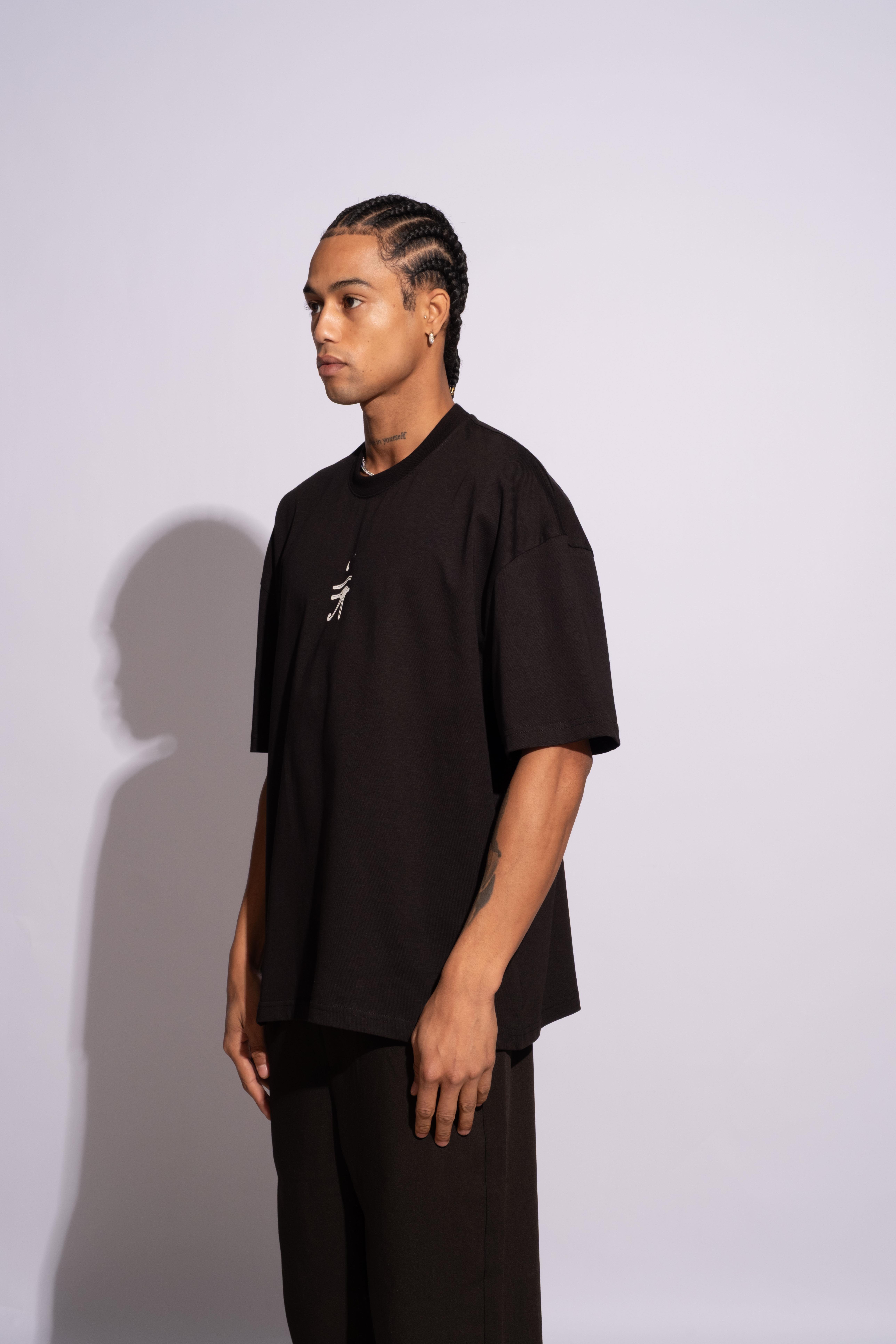 Erkek Oversize Ra Siyah