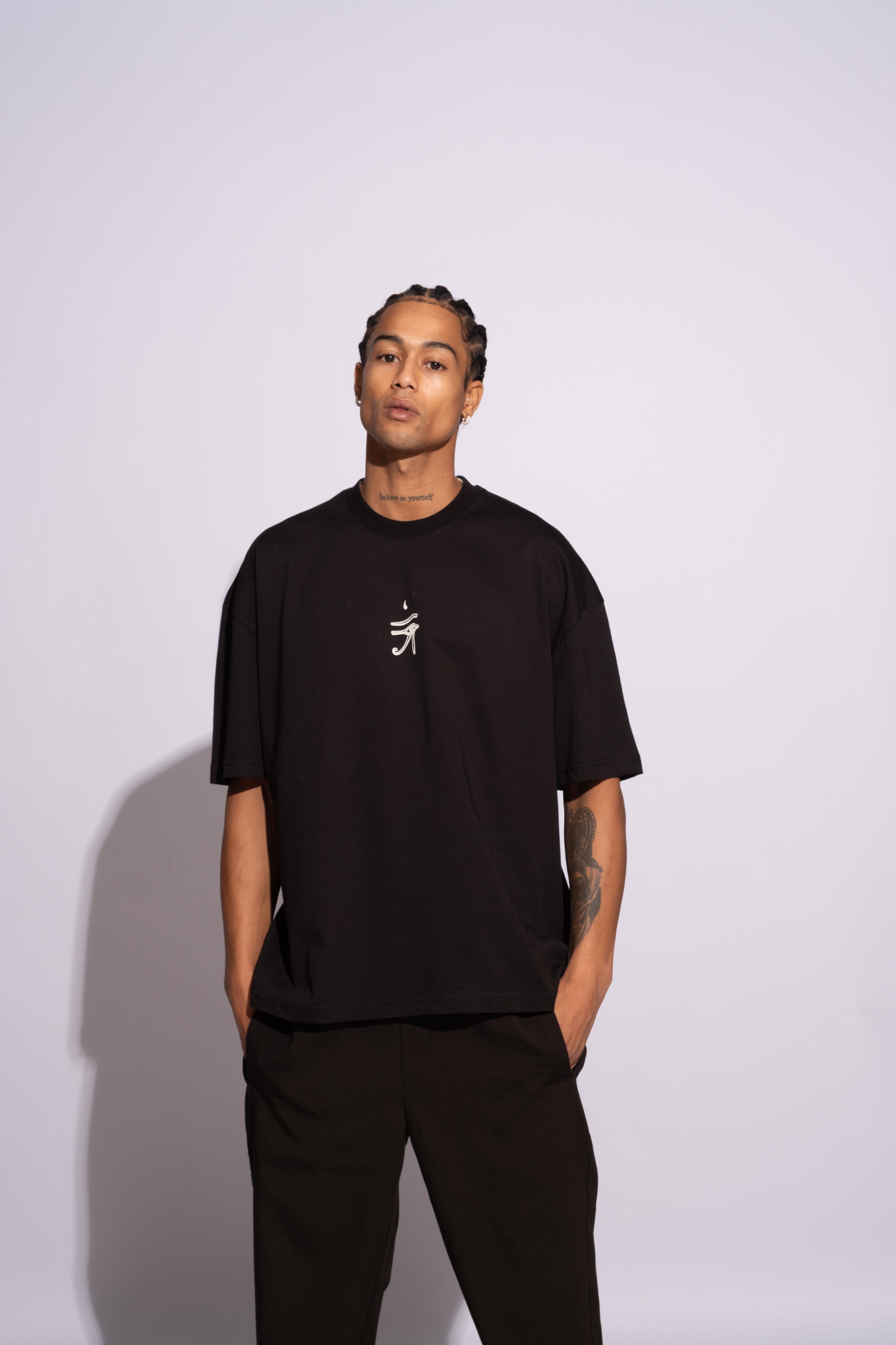 Erkek Oversize Ra Siyah