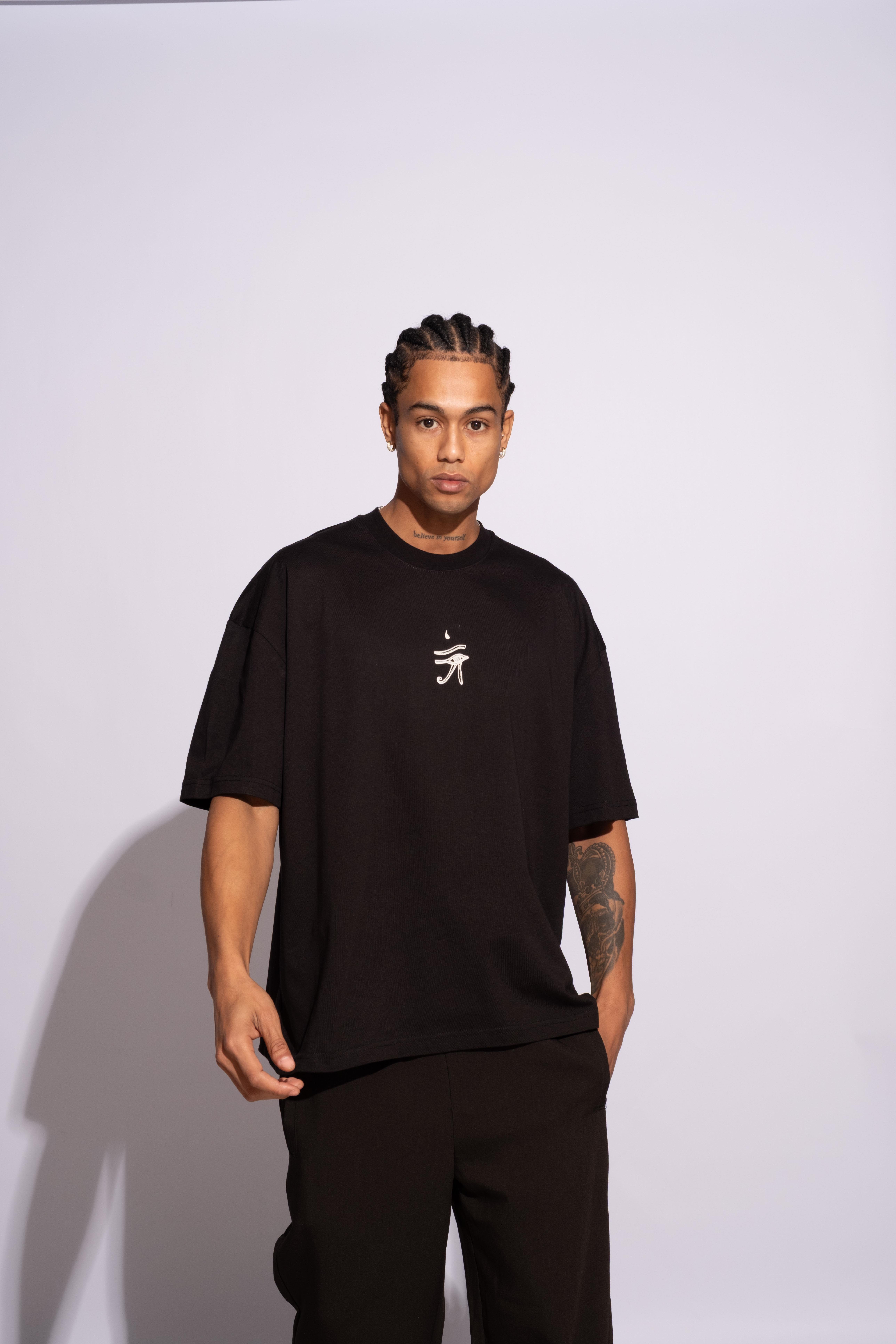 Erkek Oversize Ra Siyah