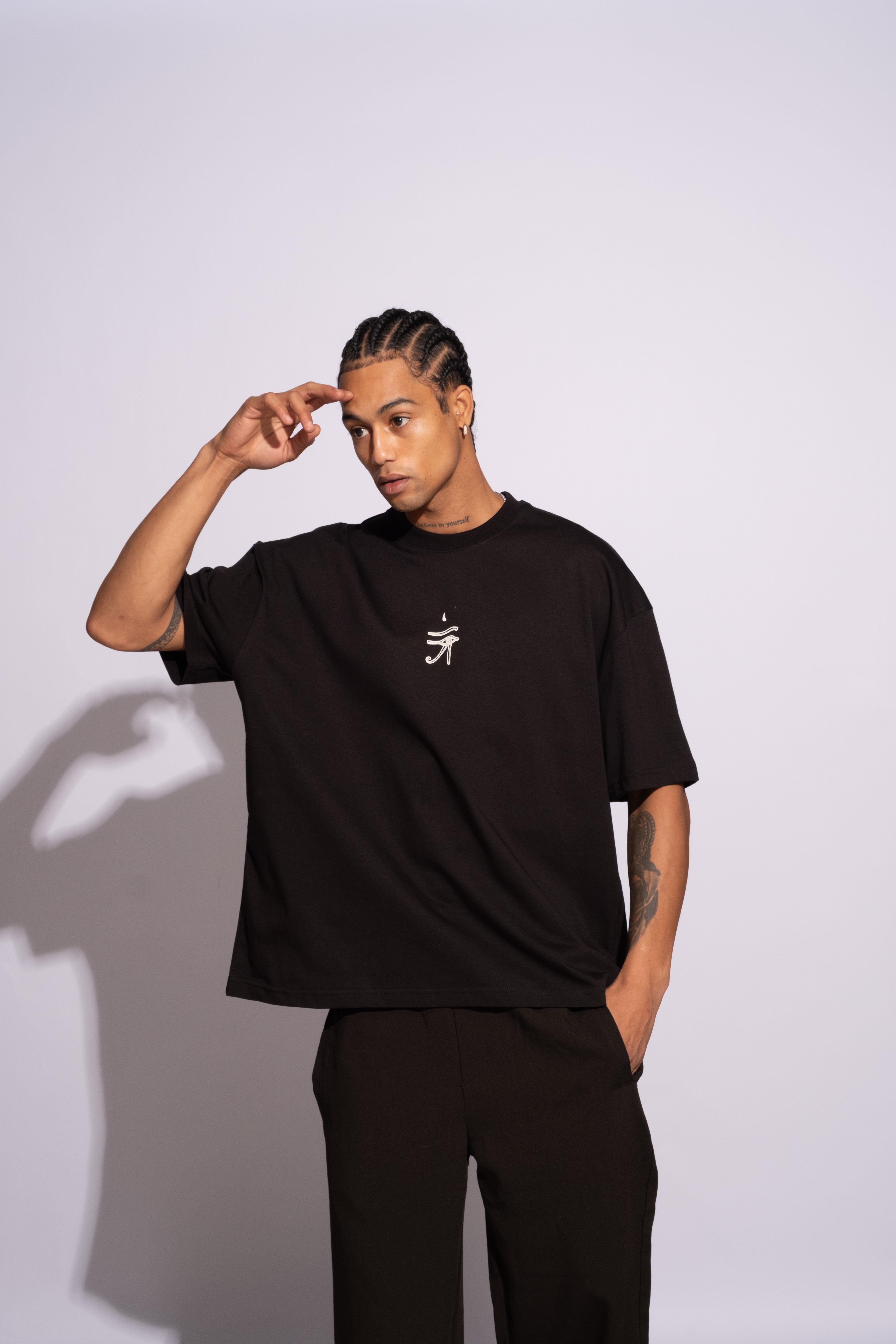 Erkek Oversize Ra Siyah