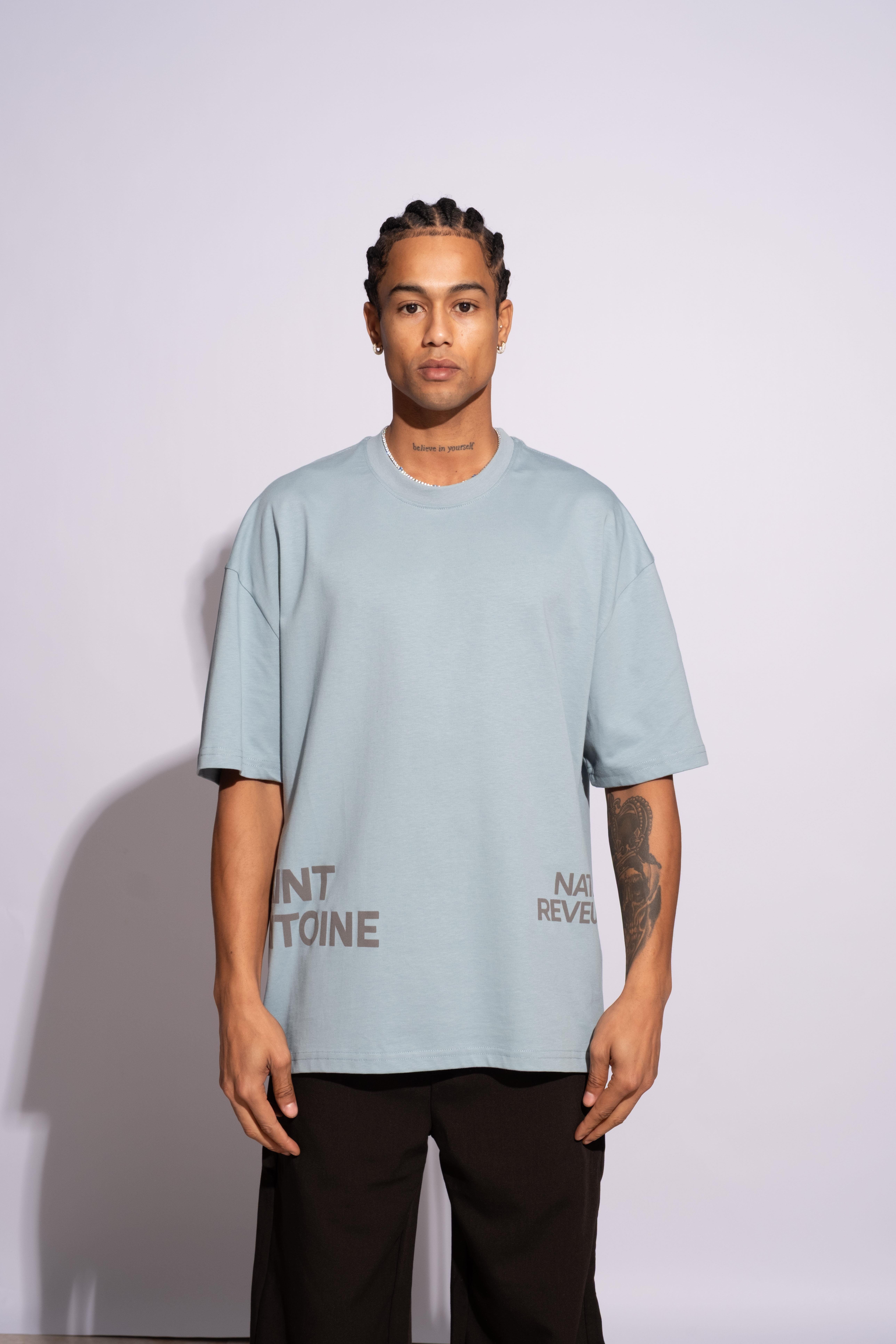 Erkek Oversize Saint Antoinne Mavi