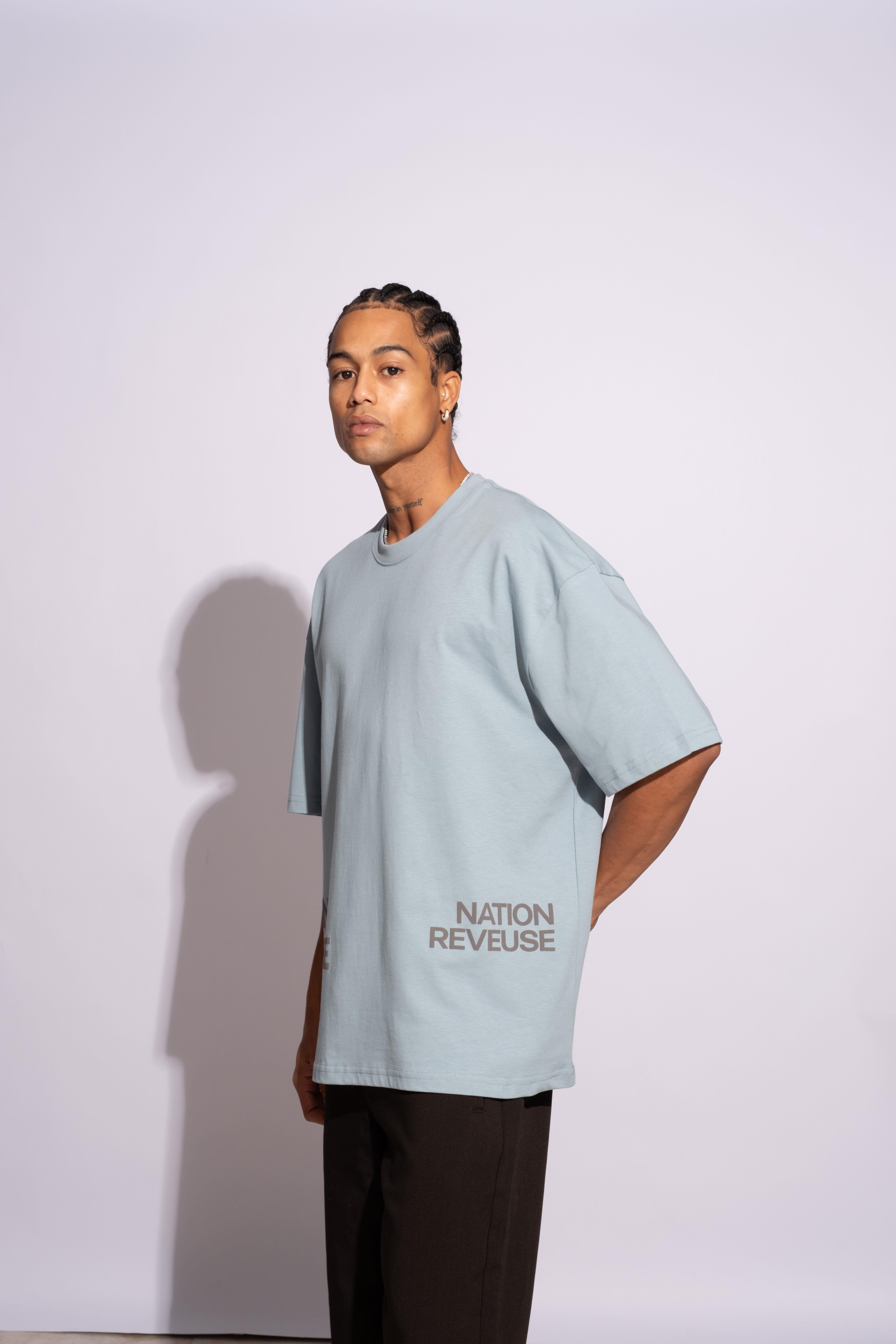 Erkek Oversize Saint Antoinne Mavi