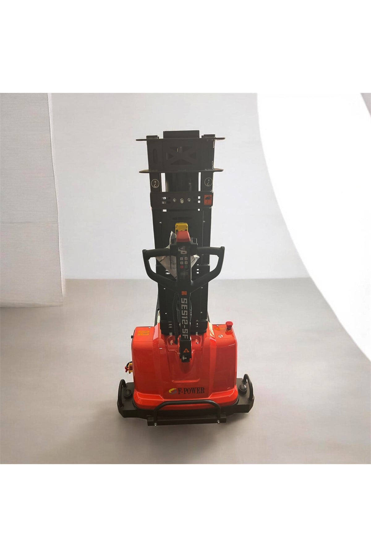 BalatlıKumandalı Tam Akülü Kendisini Yükleyebilen İstif Makinesi 1500 Kg 48V 30Ah