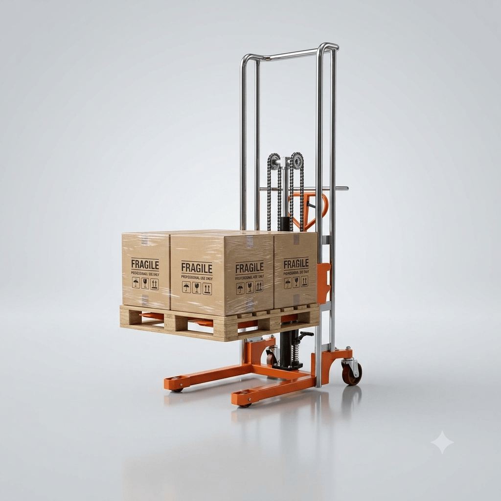 Rolwal400 Kg Manuel İstif Aracı ve Yük Platformu