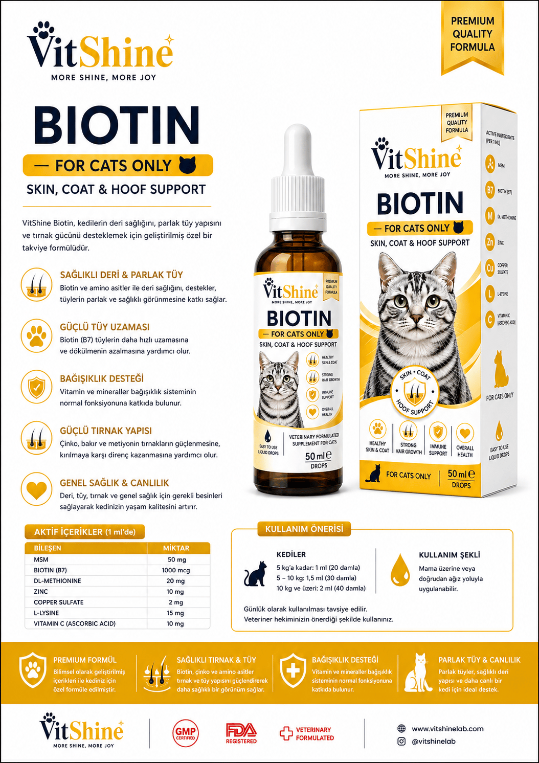 VitShine Biotin 50 Ml