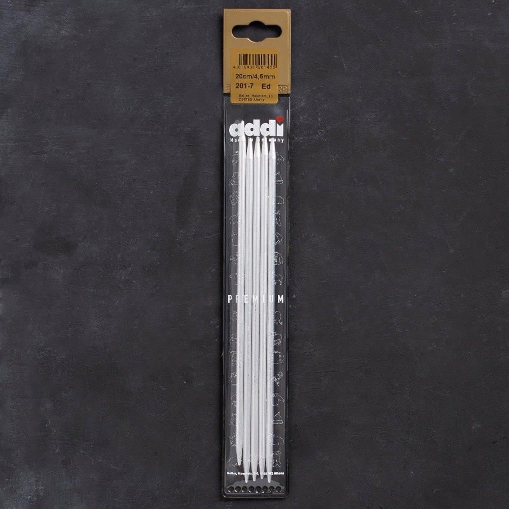 Addi 4,5mm 20cm 5 li Çorap Şişi - 201-7