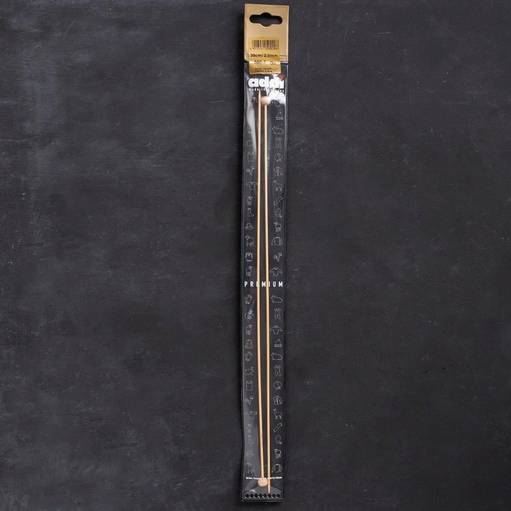 Addi Bambus 2mm 35cm Bambu Örgü Şişi - 500-7