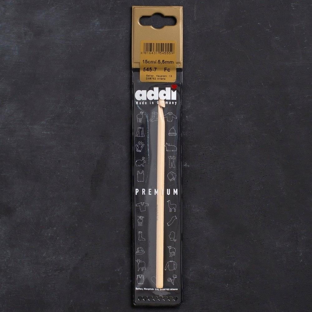 Addi Bambus 5,5mm 15cm Bambu Yün Tığ - 545-7